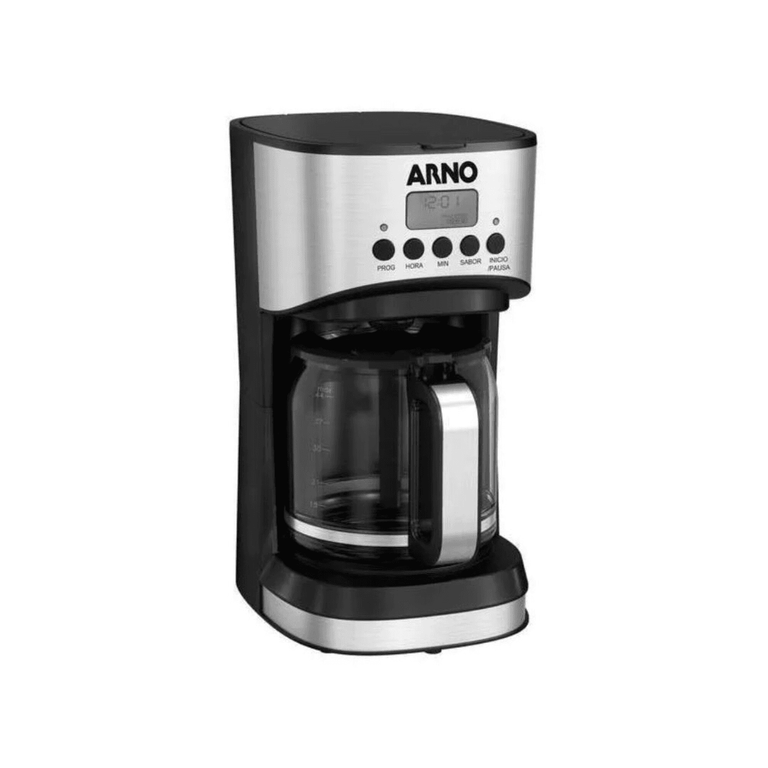 Cafetera Arno CM771DB2 con pantalla digital de frente