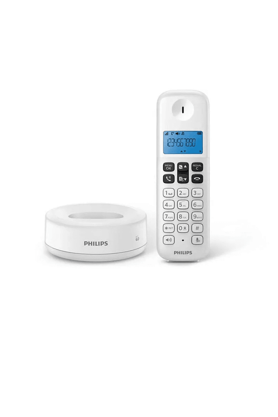Philips D1311W77 con pantalla retroiluminada azul