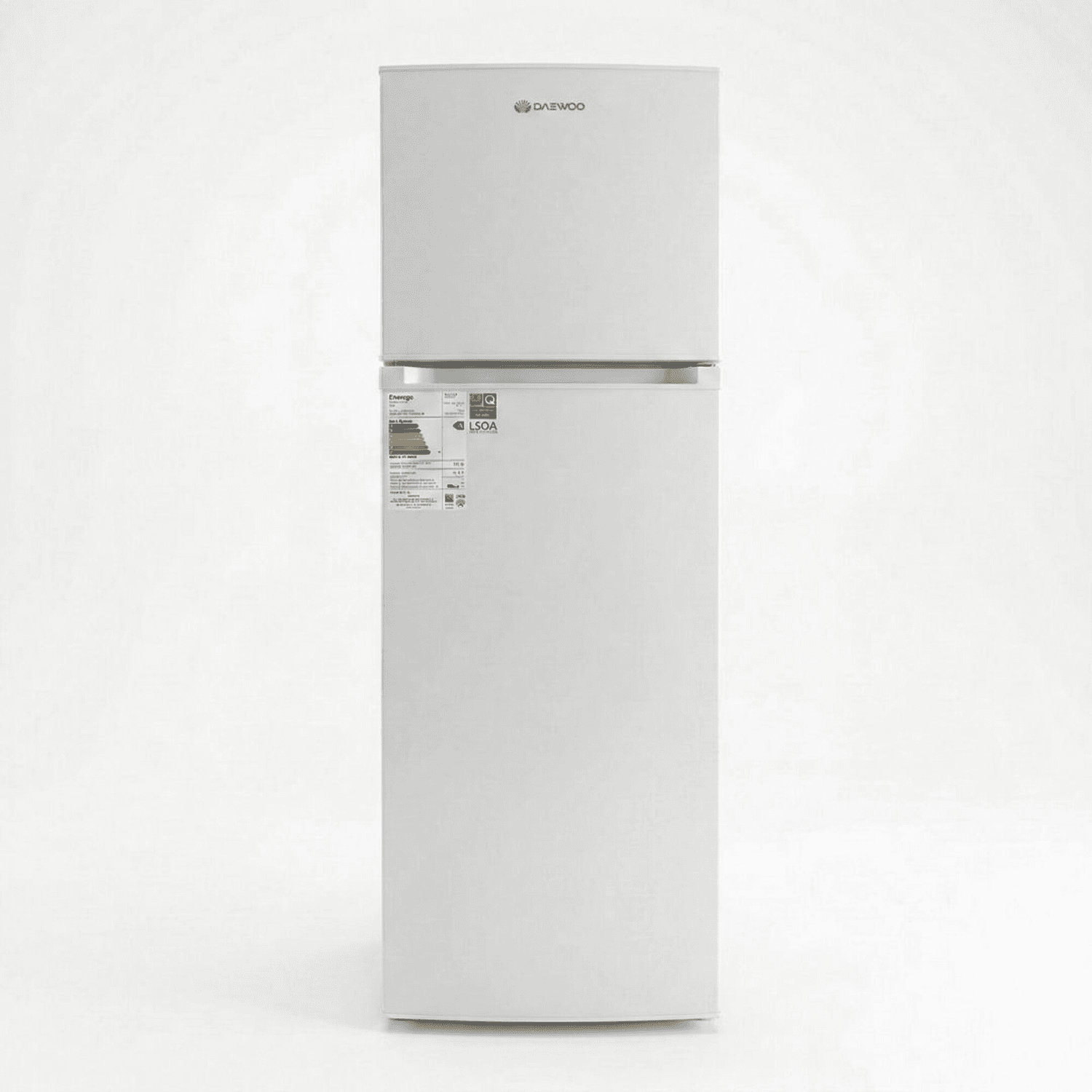 Frente de la heladera Daewoo DART275DW blanca