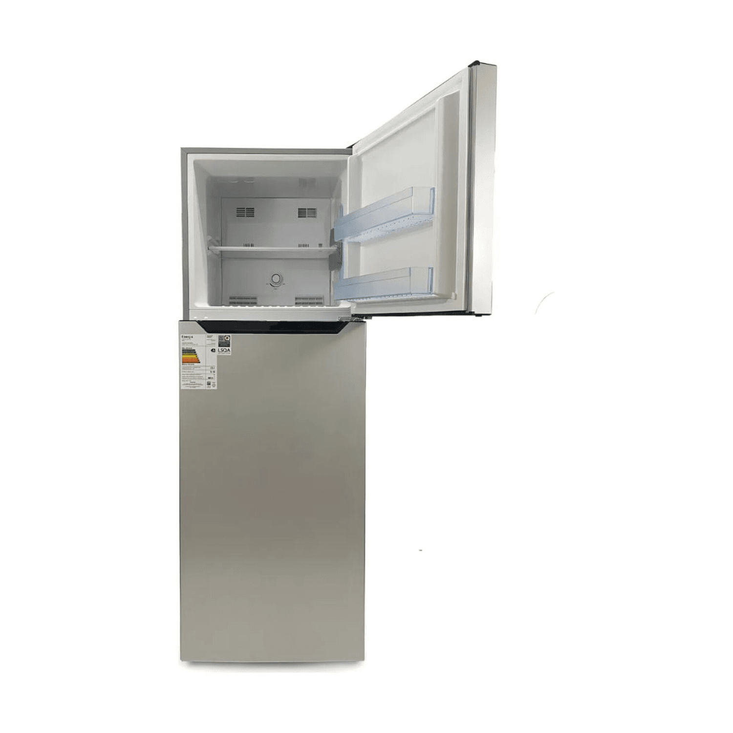 Heladera Daewoo DART338NS con la puerta del freezer abierta