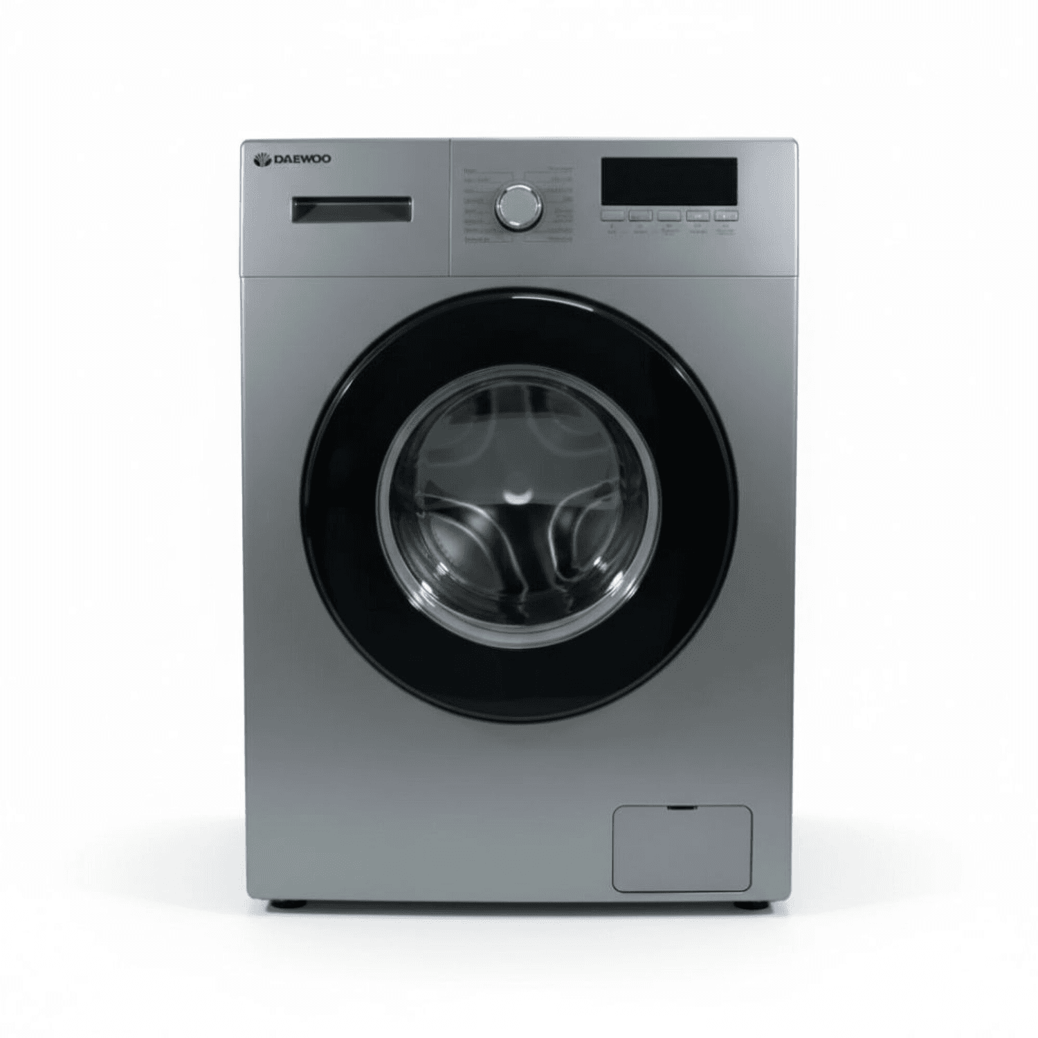 Lavarropas Daewoo DAWM105TCS de carga frontal inverter 10,5 kg color silver