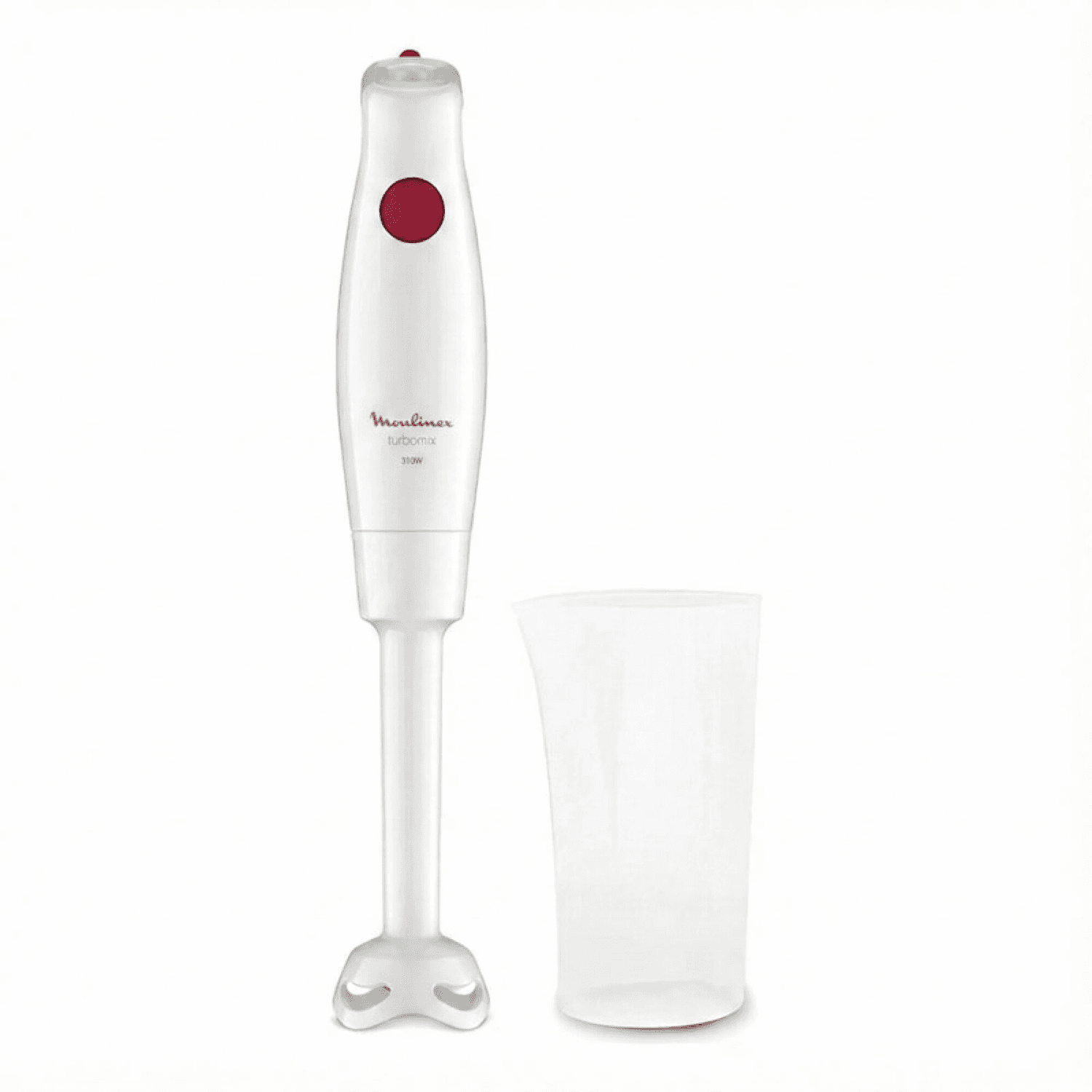 Mixer Moulinex Turbomix DD12A110 blanco con su vaso