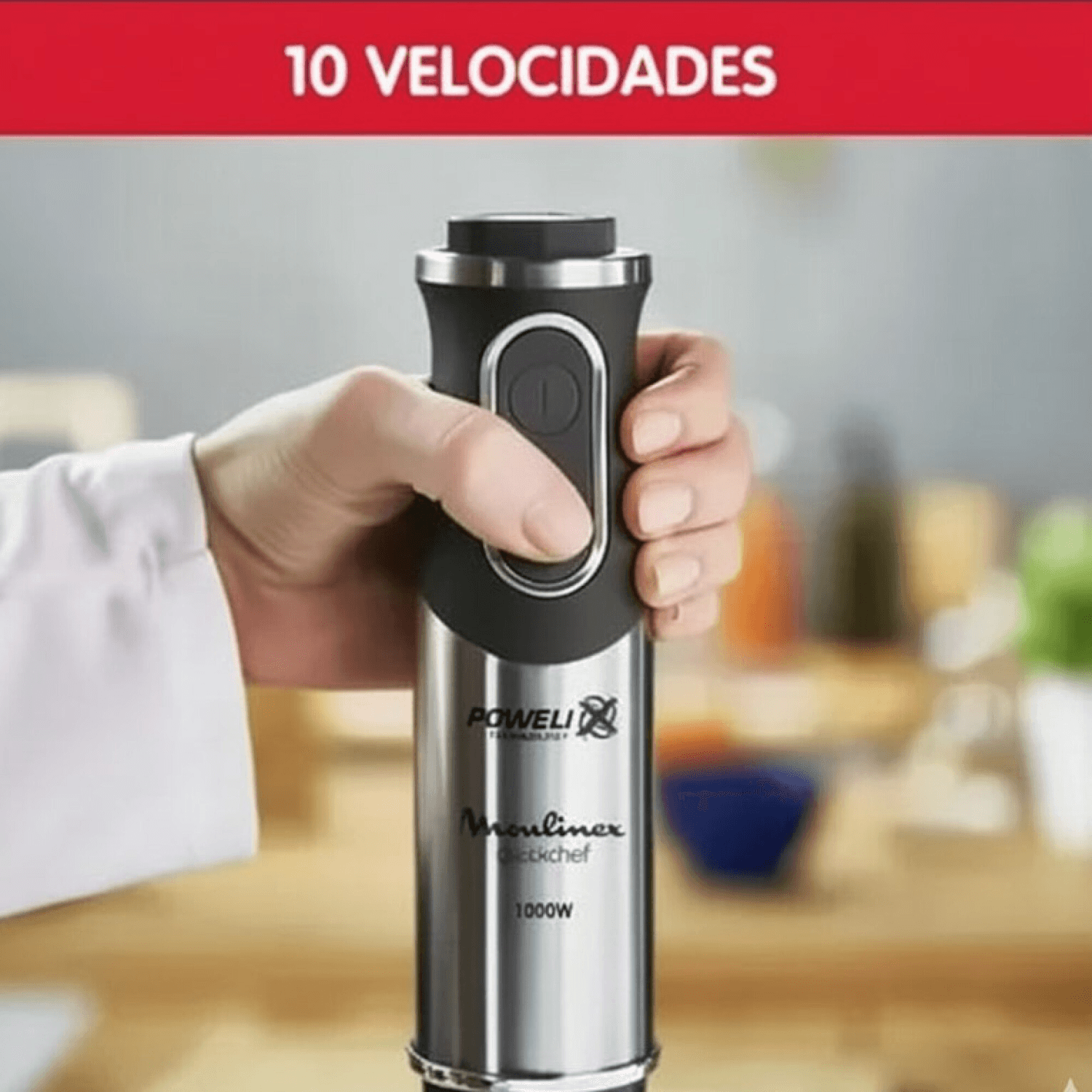 Selector de 10 velocidades del mixer Moulinex DD655810