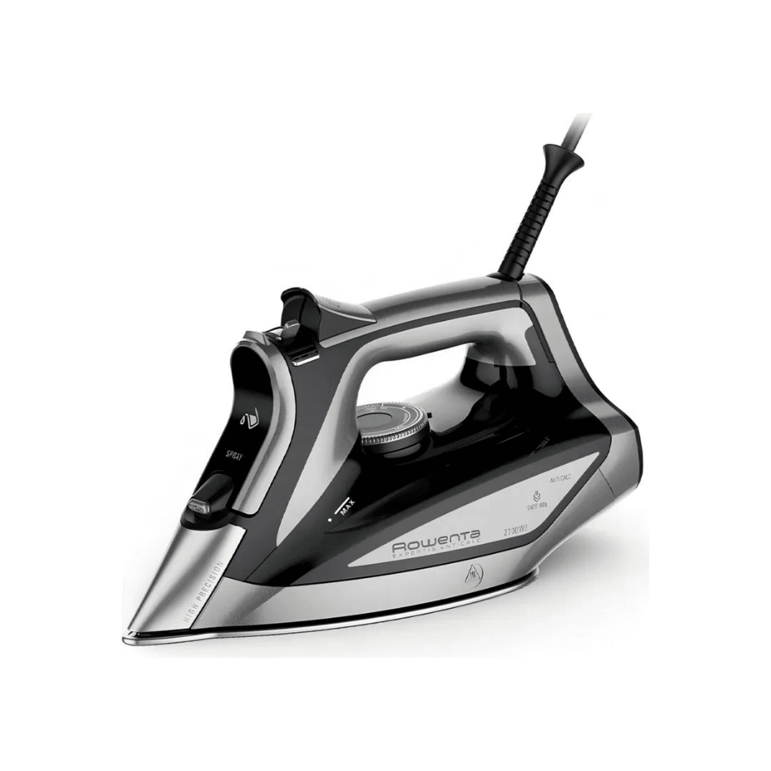 Plancha a vapor Rowenta DW7025D1 de 2700 W en gris y negro