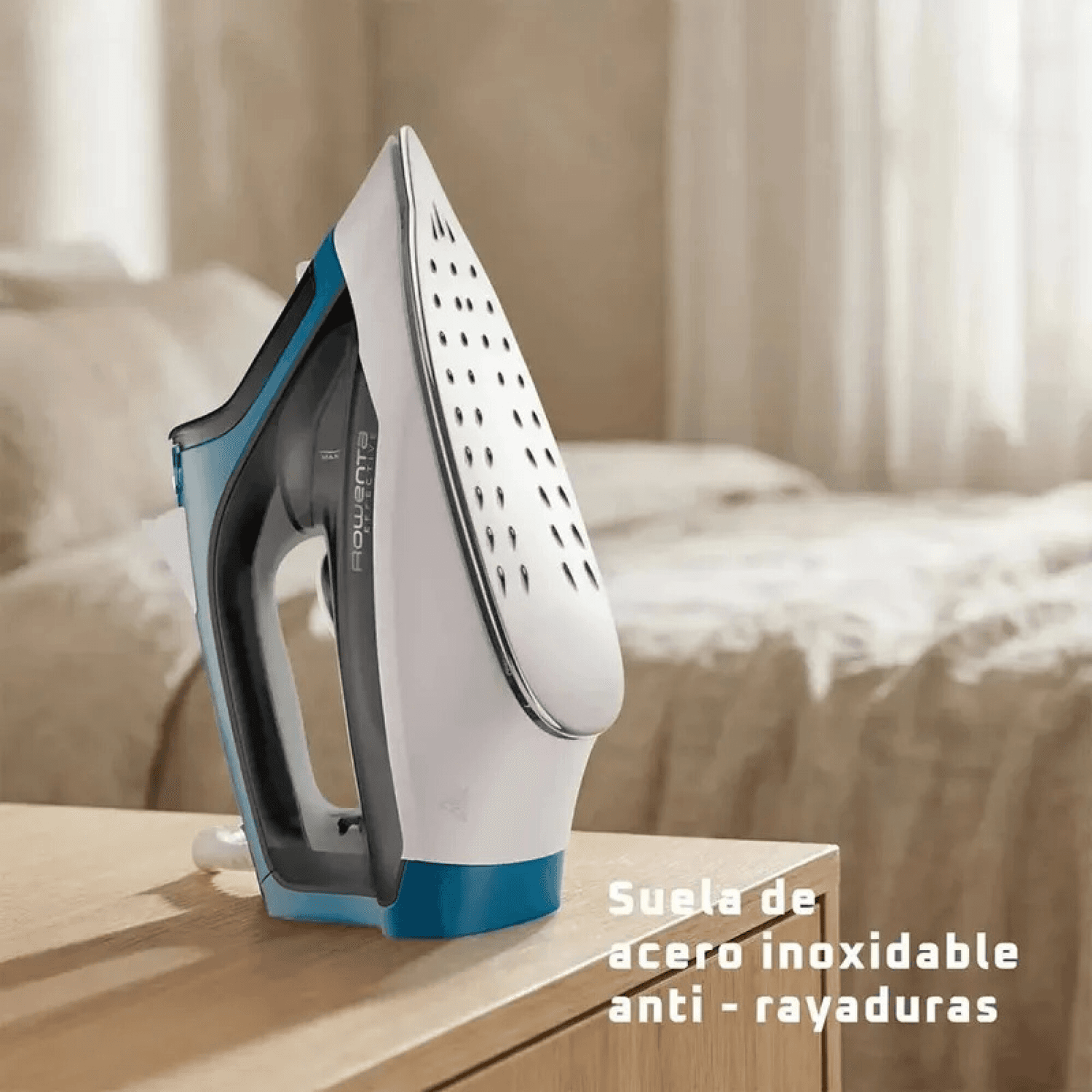 Suela de acero inoxidable de la plancha Rowenta DX1550D1