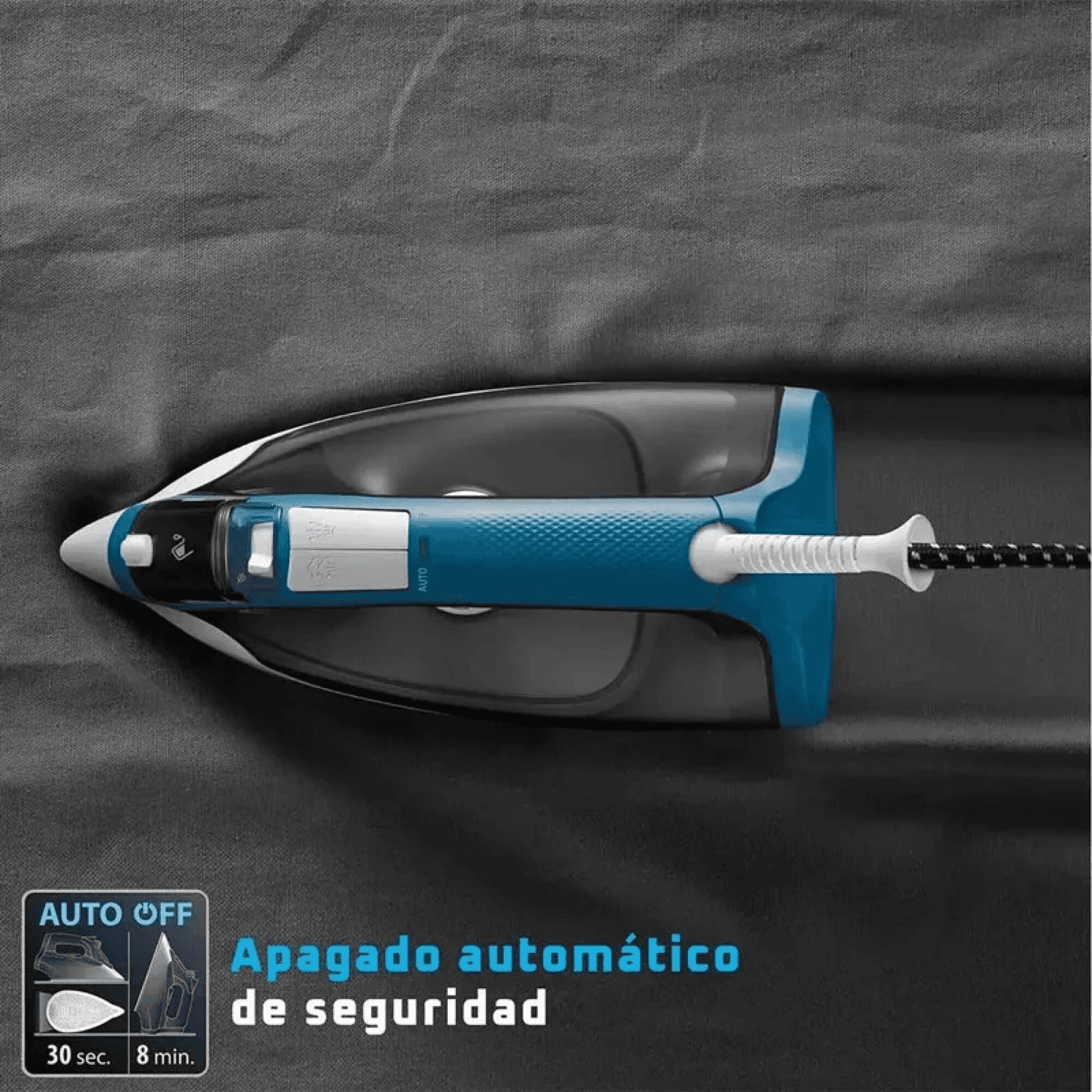 Apagado automático de seguridad de la plancha Rowenta DX1550D1