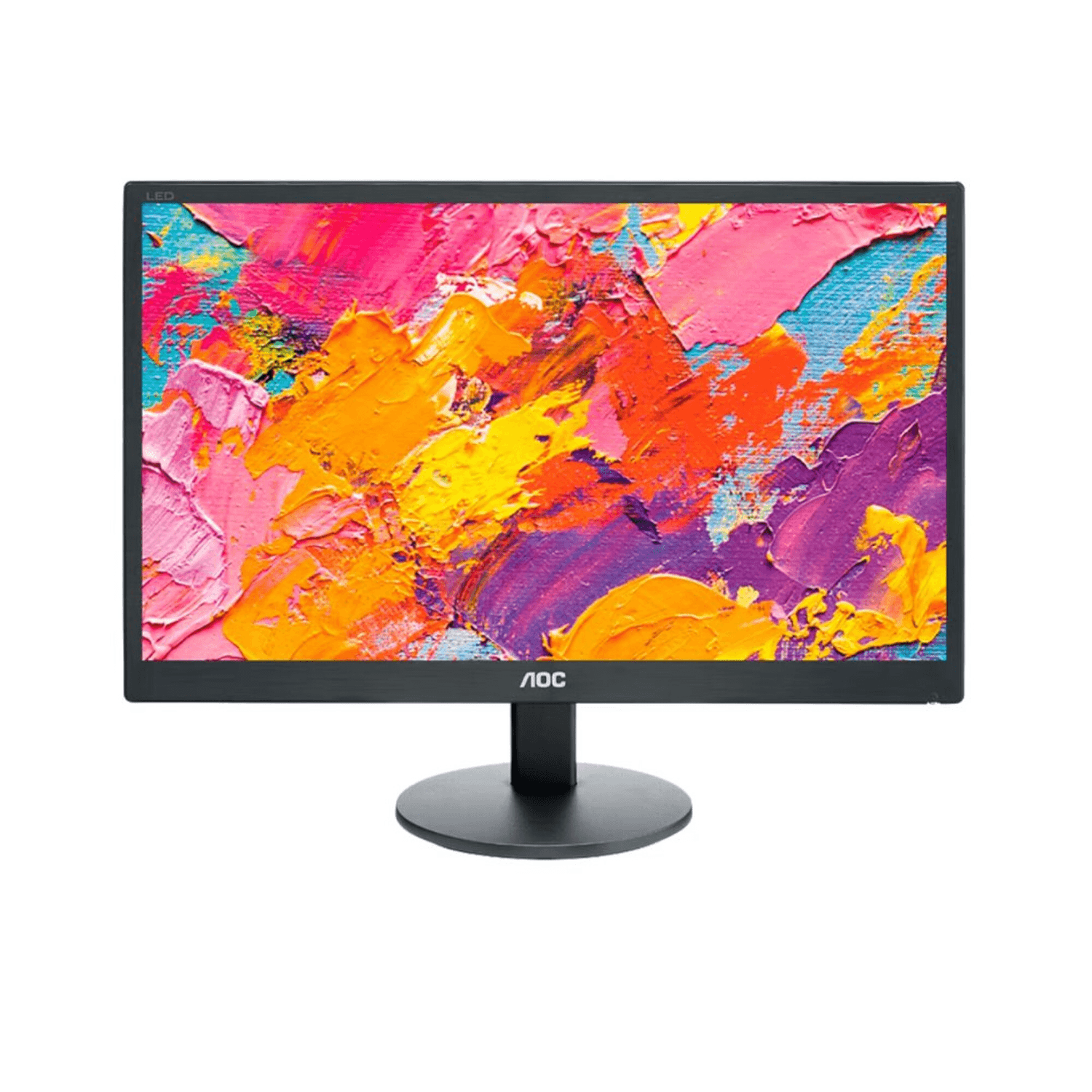 Monitor AOC E2070SWN de 20 pulgadas con imagen colorida