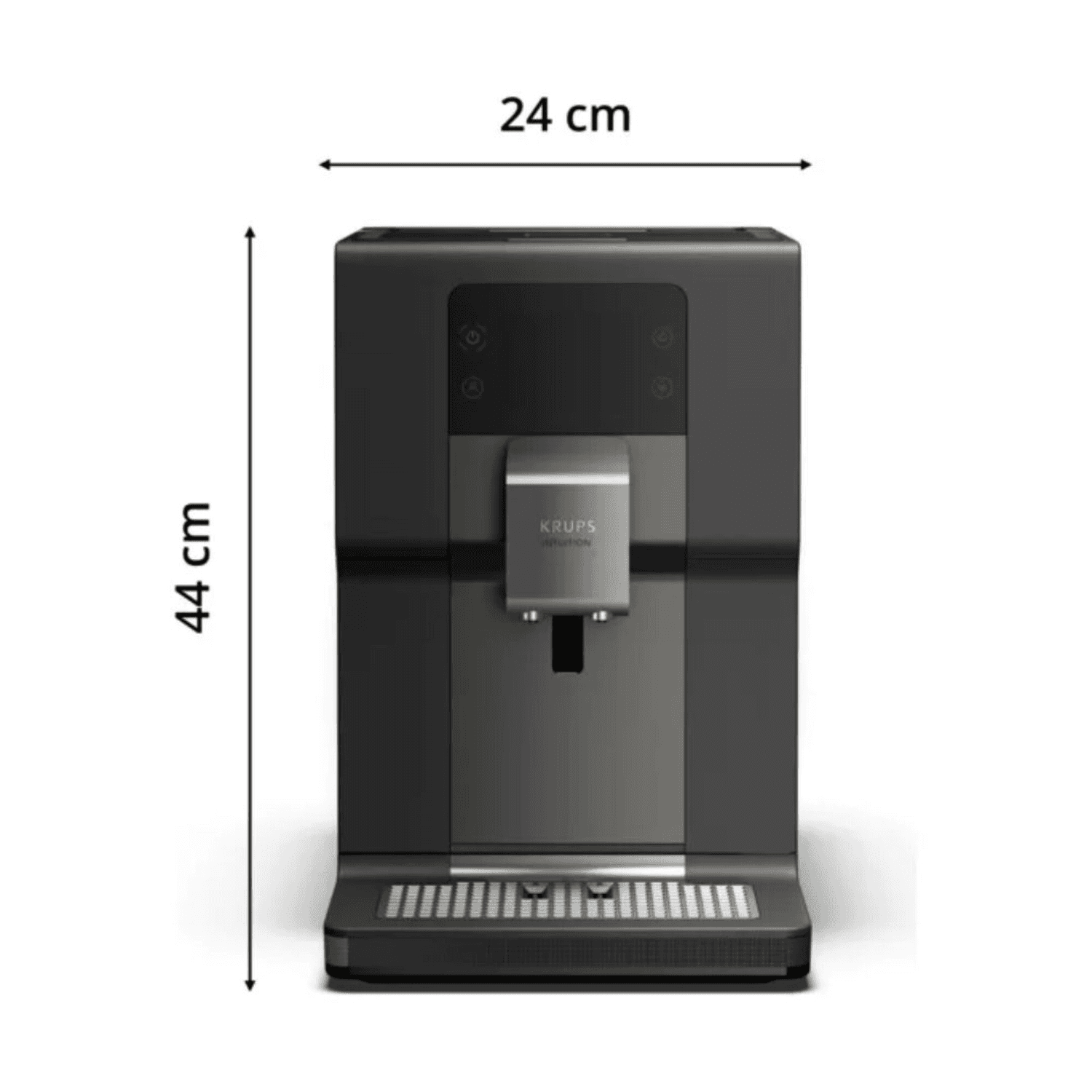 Medidas de ancho y alto de la cafetera Krups EA875U10