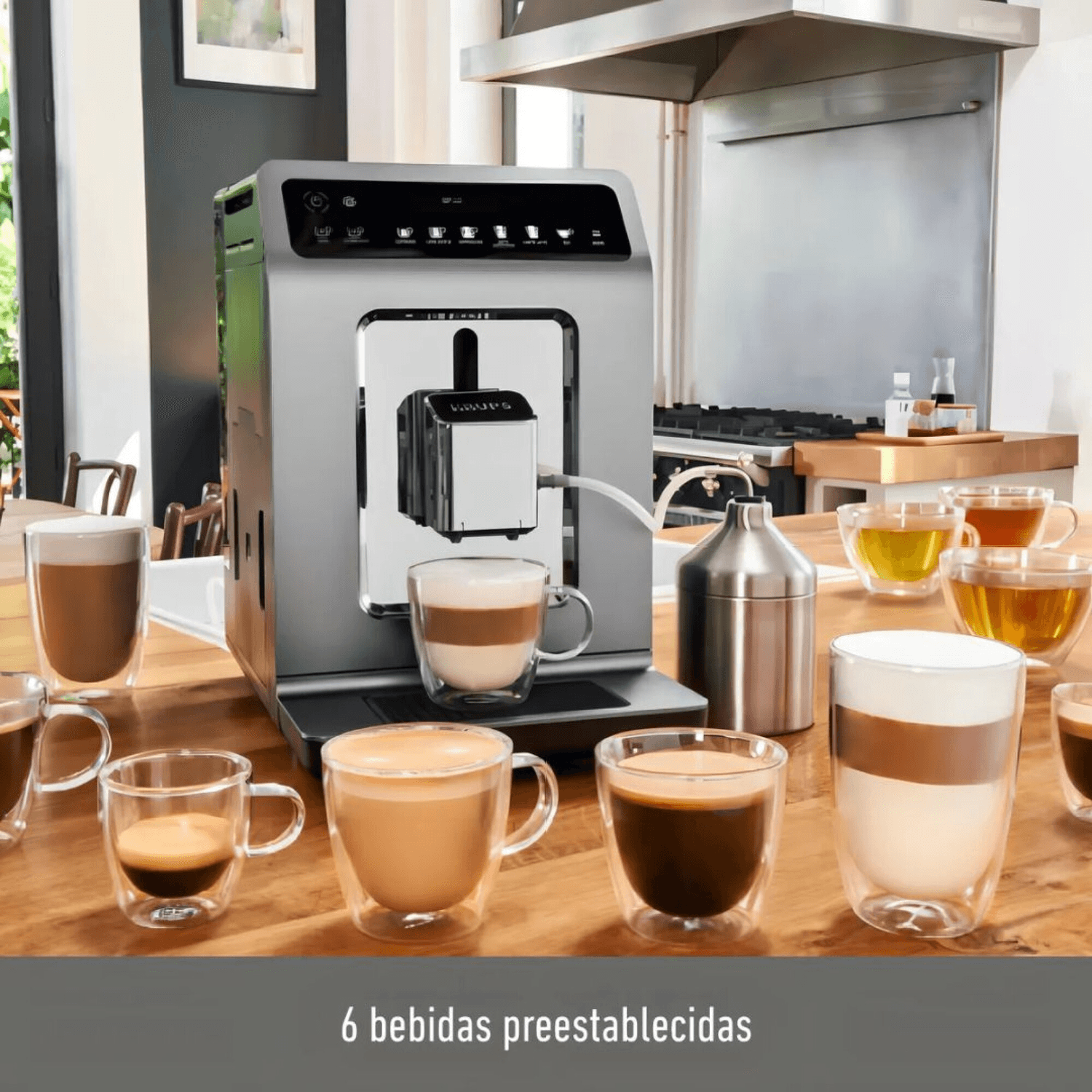 Bebidas de la cafetera Krups EA894T10