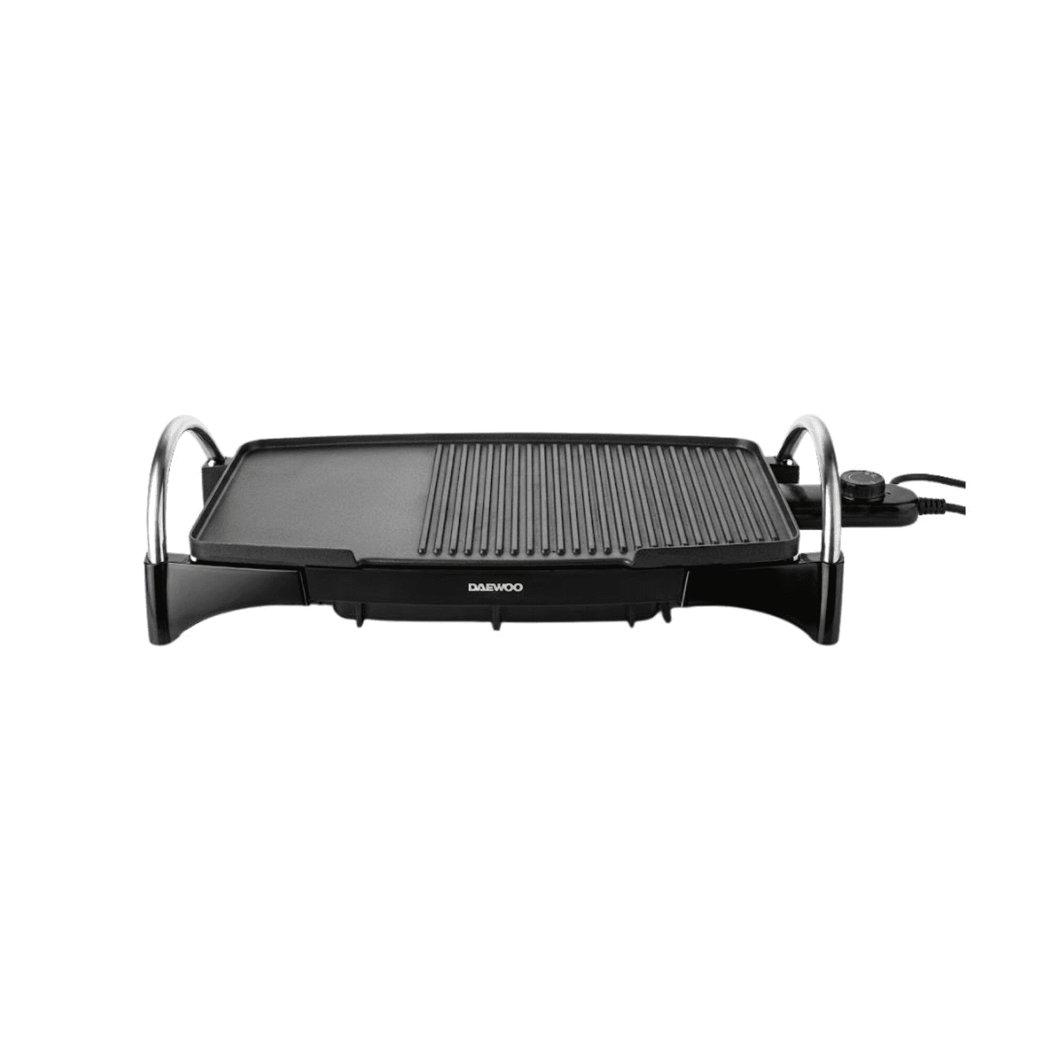 Parrilla eléctrica Daewoo EG8722 con zona lisa y grillada