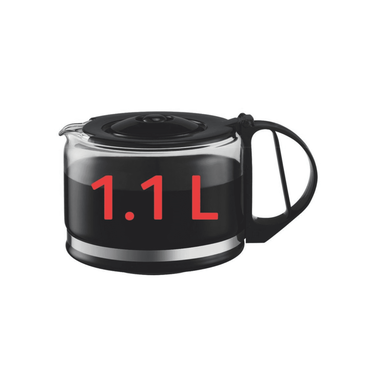 Jarra de vidrio de 1,1 L de la cafetera Moulinex FG121811