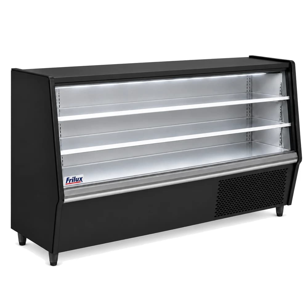 Vitrina mostrador refrigerada Frilux RF-083 Plus de 1,75 m, negra