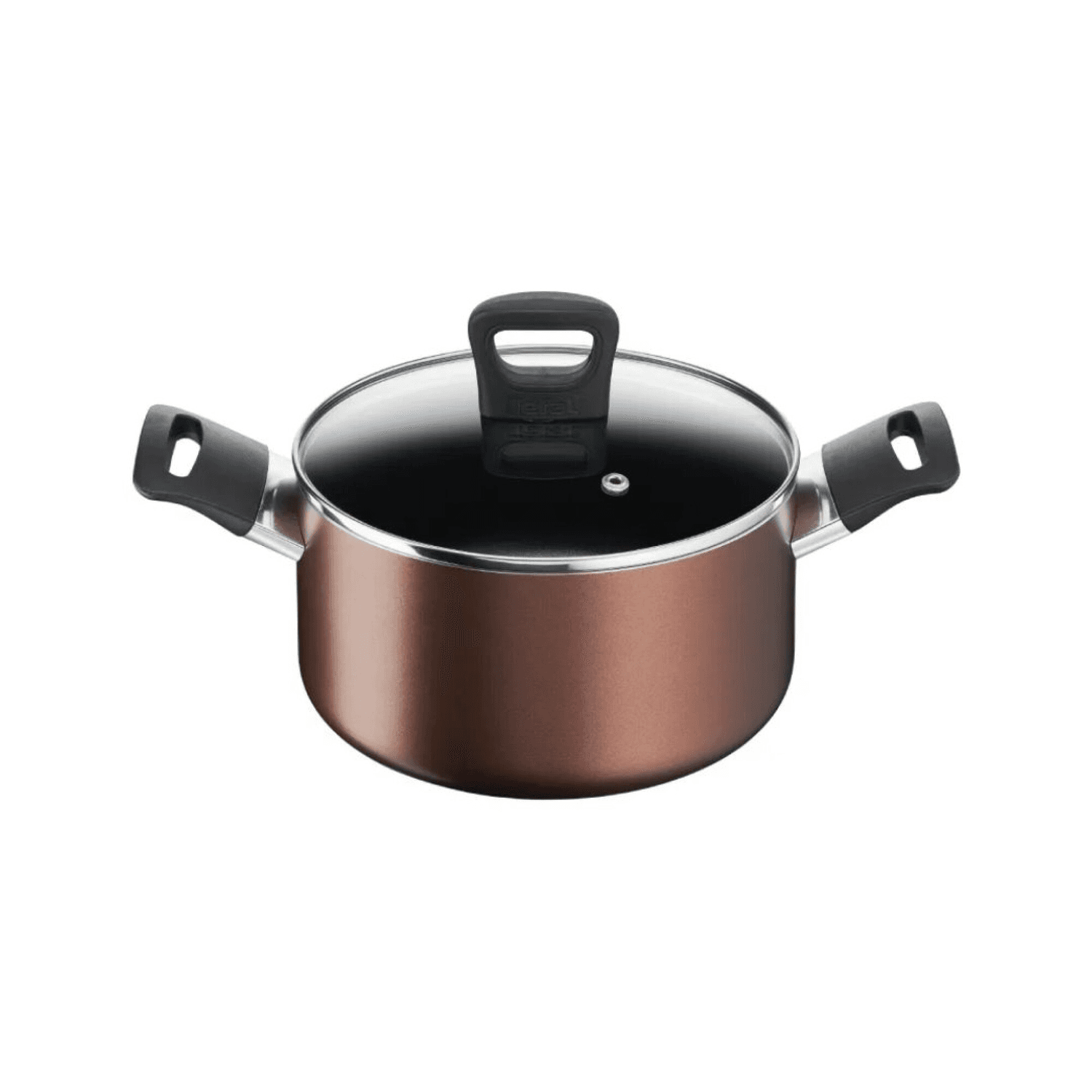 Olla con tapa de vidrio de la batería Tefal Day By Day G143S895