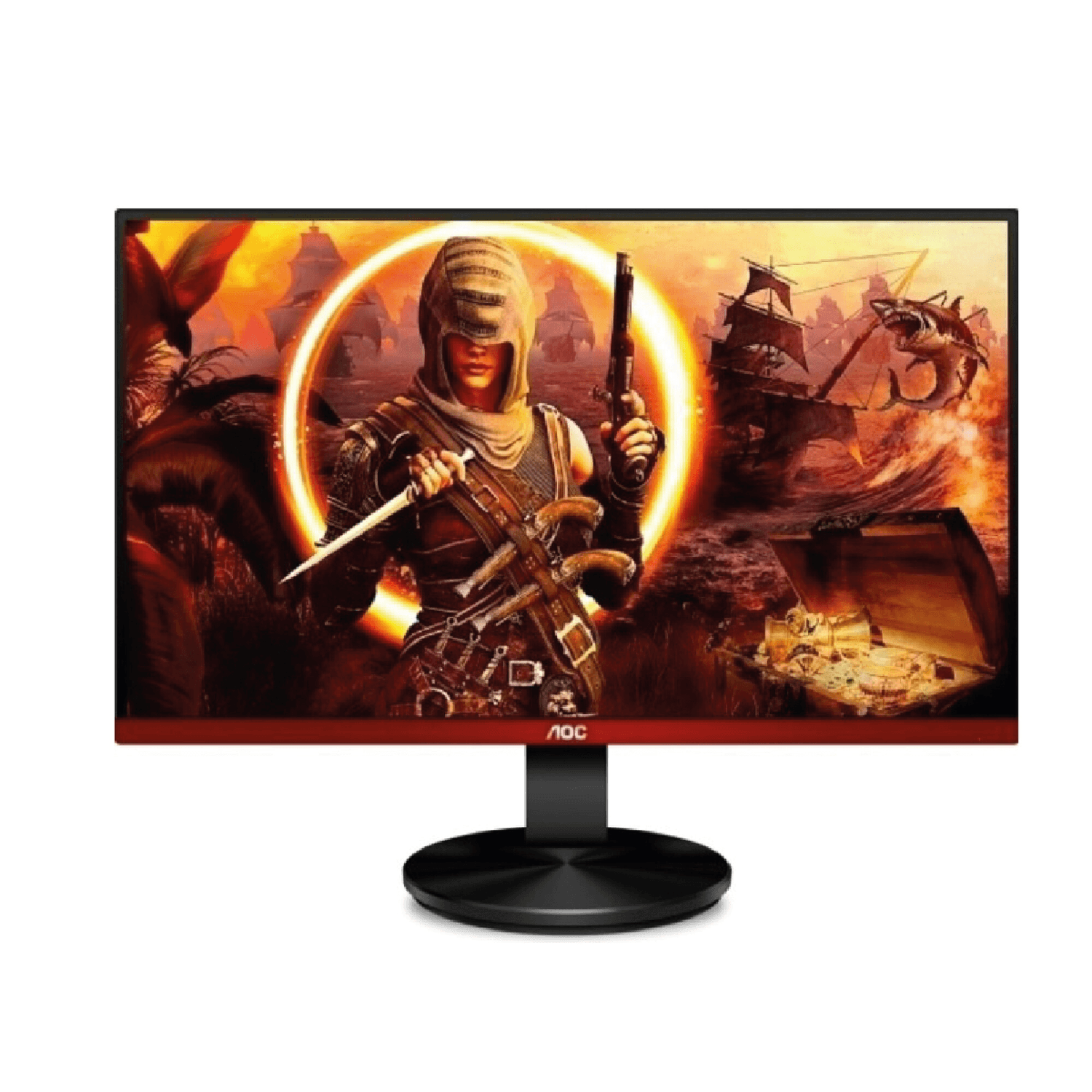 Monitor gamer AOC G2790VX de 27 pulgadas visto de frente