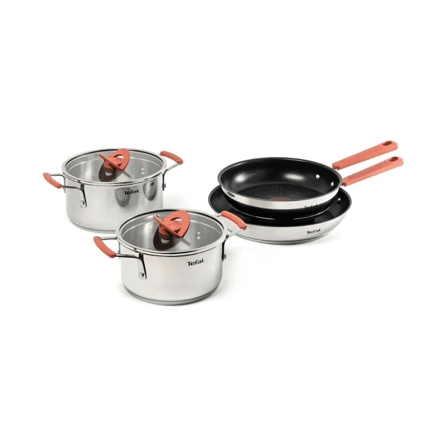 Cacerolas y sartenes de la batería Tefal Opti'Space G720S604