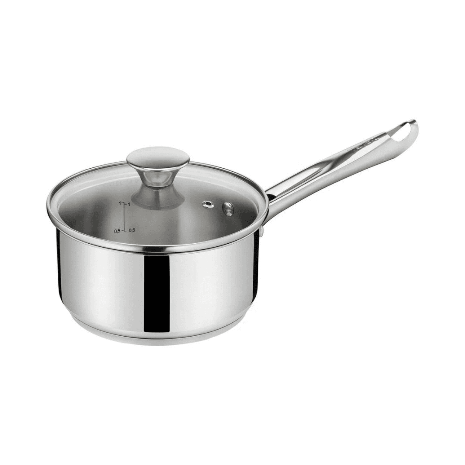Cacerola con tapa de vidrio de la batería Tefal Elementary H054S544