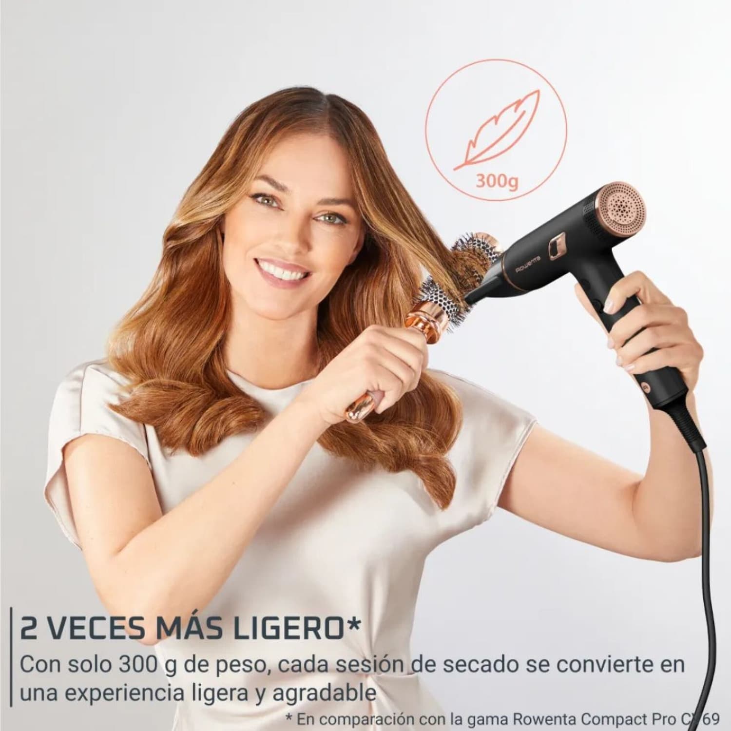 Secador de pelo Rowenta HY8310F0 negro, imagen de galería
