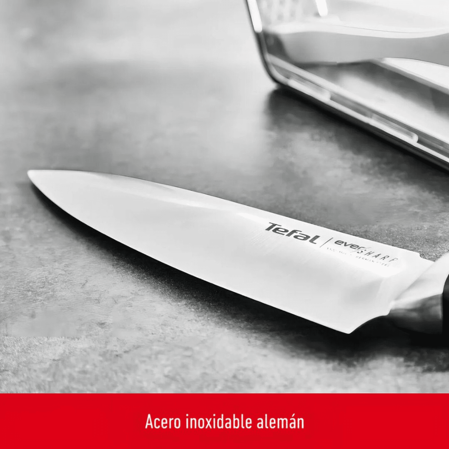 Hoja de acero inoxidable alemán del cuchillo Tefal Eversharp