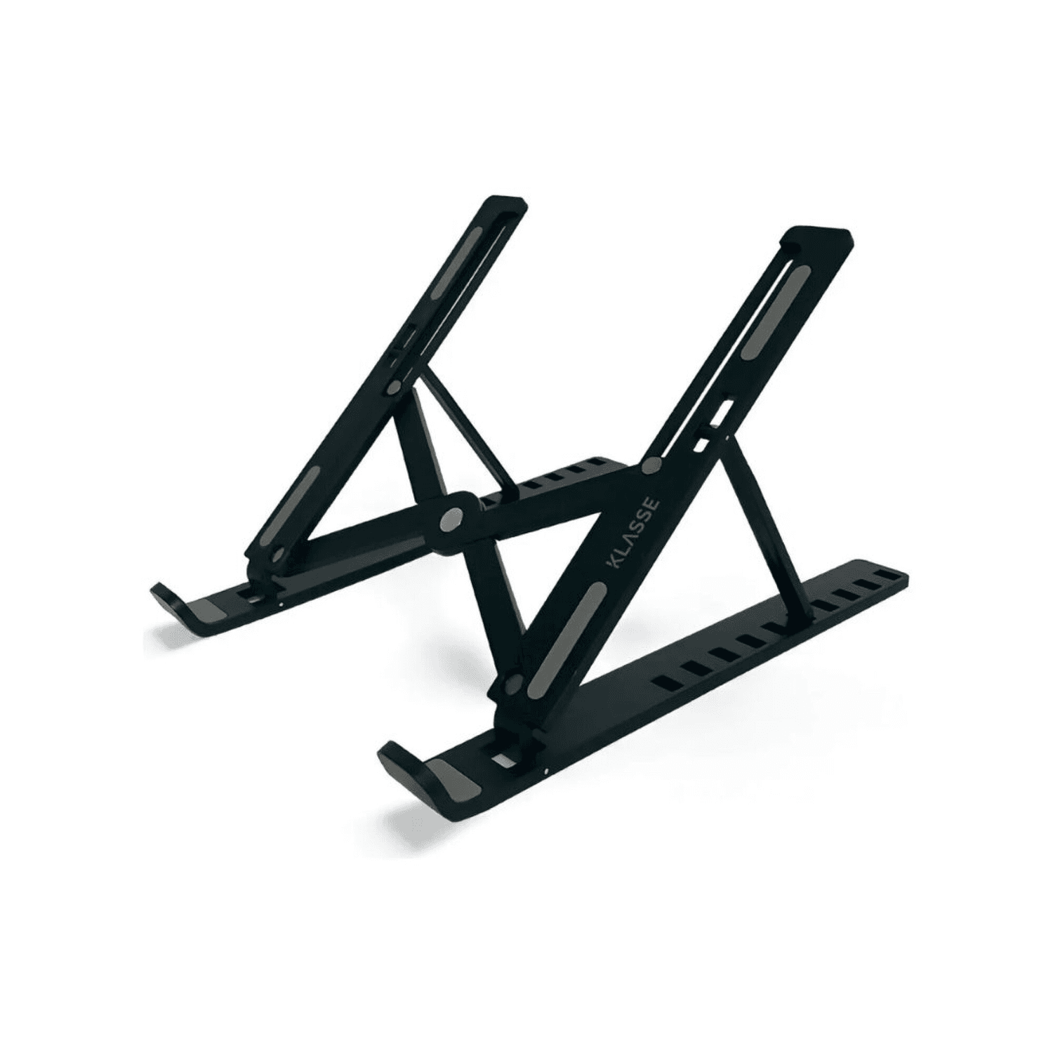 Soporte plegable para notebook Klasse KS1601 sobre fondo blanco