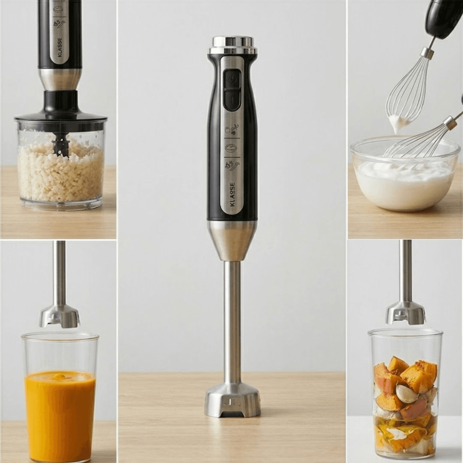 Mixer Klasse KS2500 picando, batiendo y licuando