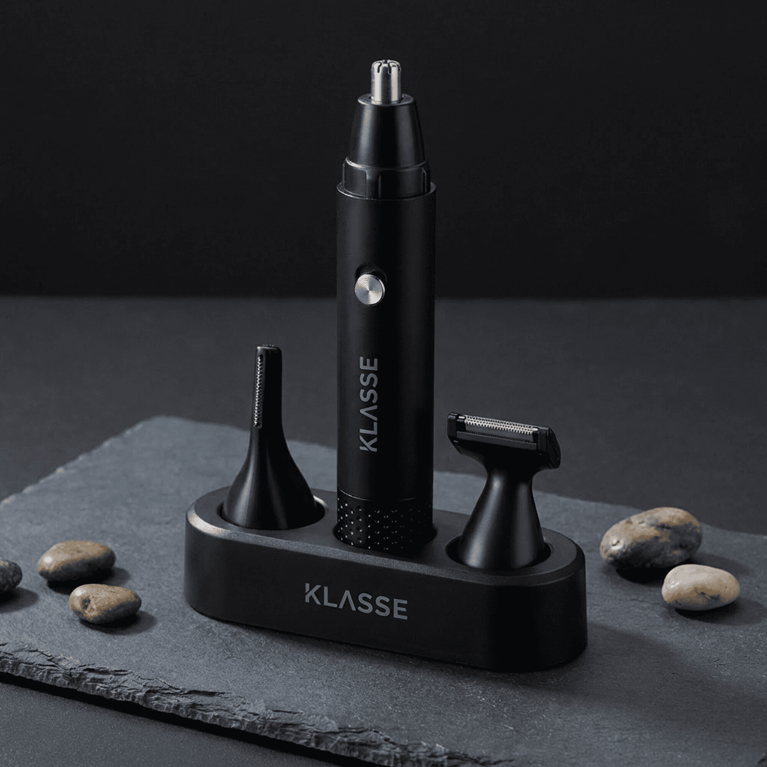 Recortador facial Klasse KS3202 con base y cabezales