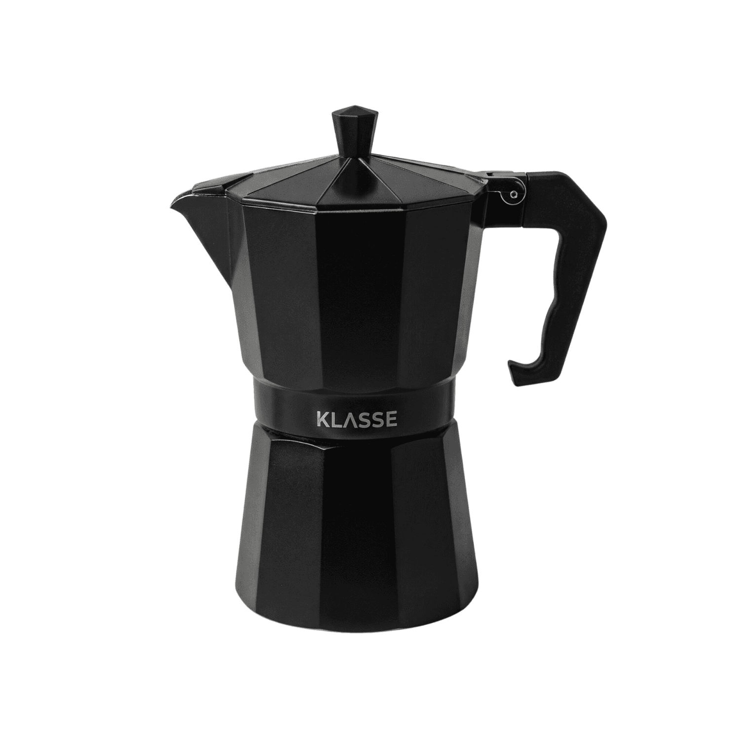 Cafetera italiana moka Klasse KS3706 negra mate de 9 tazas