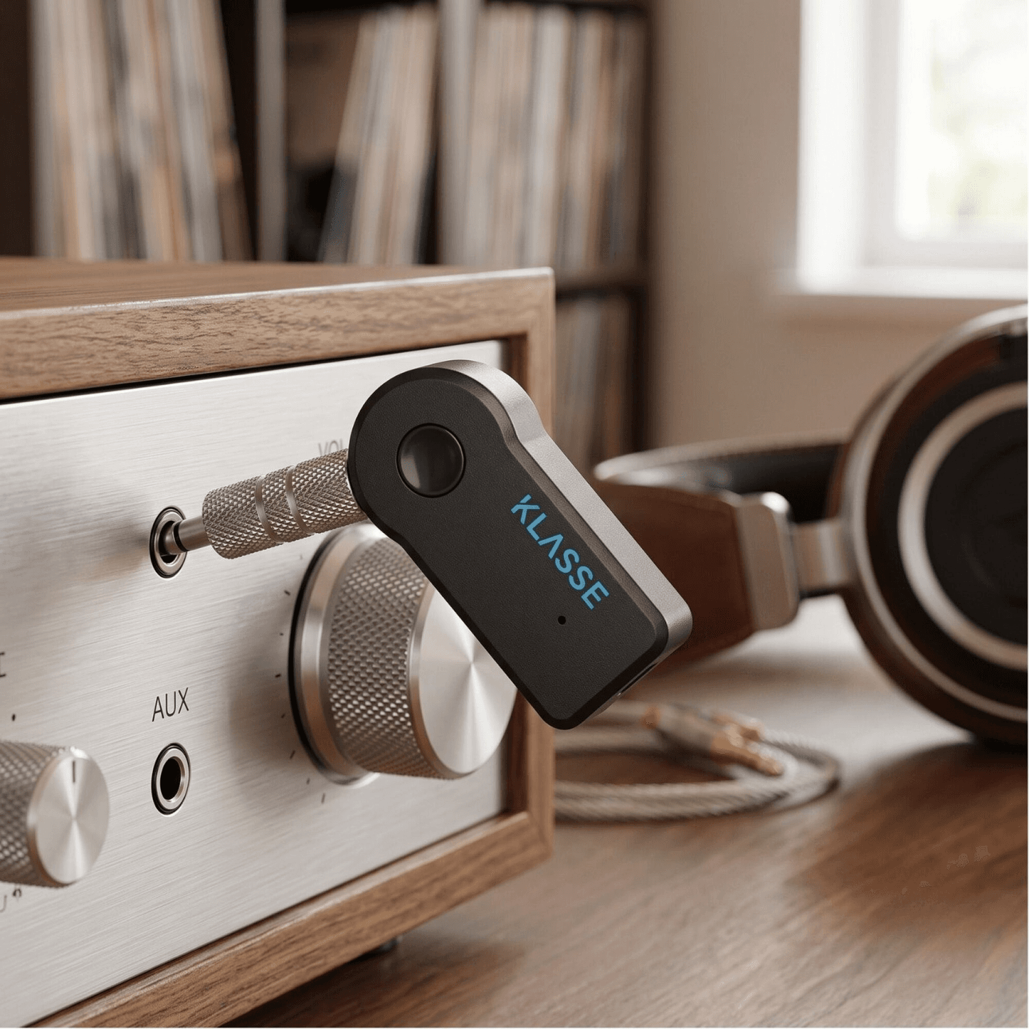 Receptor Klasse KS5103 conectado a un equipo de sonido