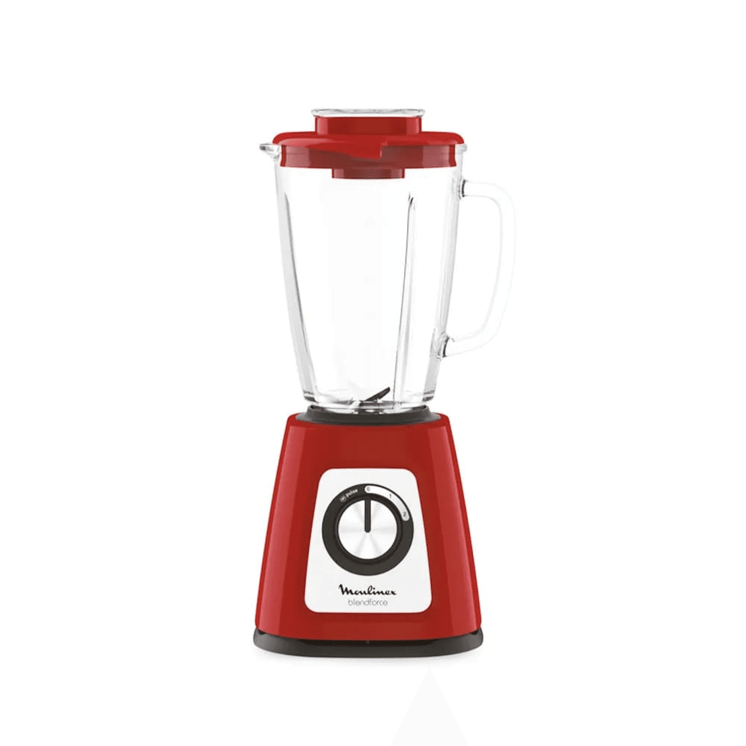 Licuadora Moulinex Blendforce LM430510 roja con jarra de vidrio