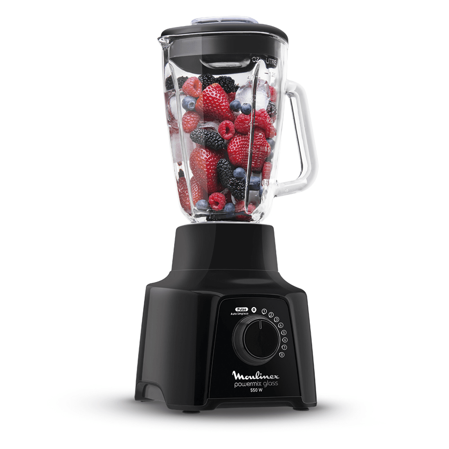 Licuadora Moulinex Powermix LN289855 con frutos rojos