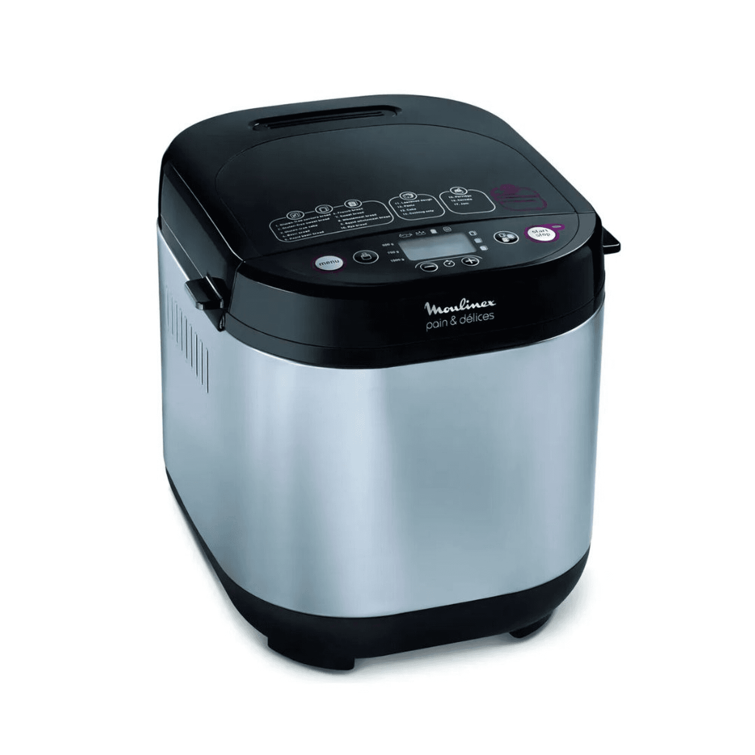 Panificadora Moulinex OW240E30 vista de tres cuartos