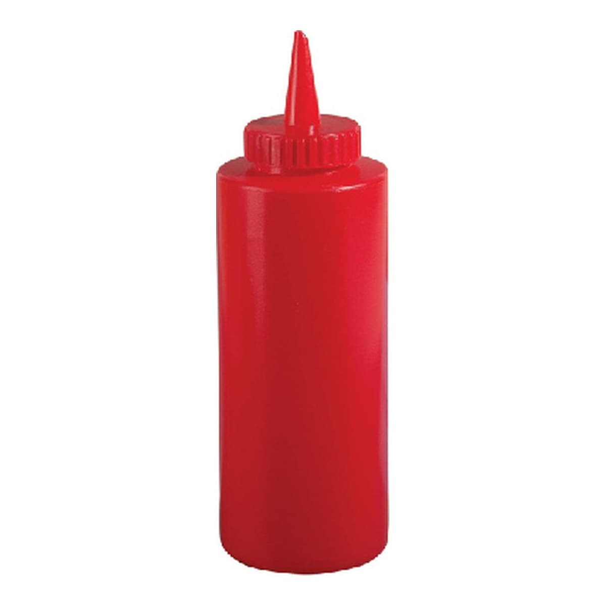 Pote plástico, color rojo-474 ml, BG