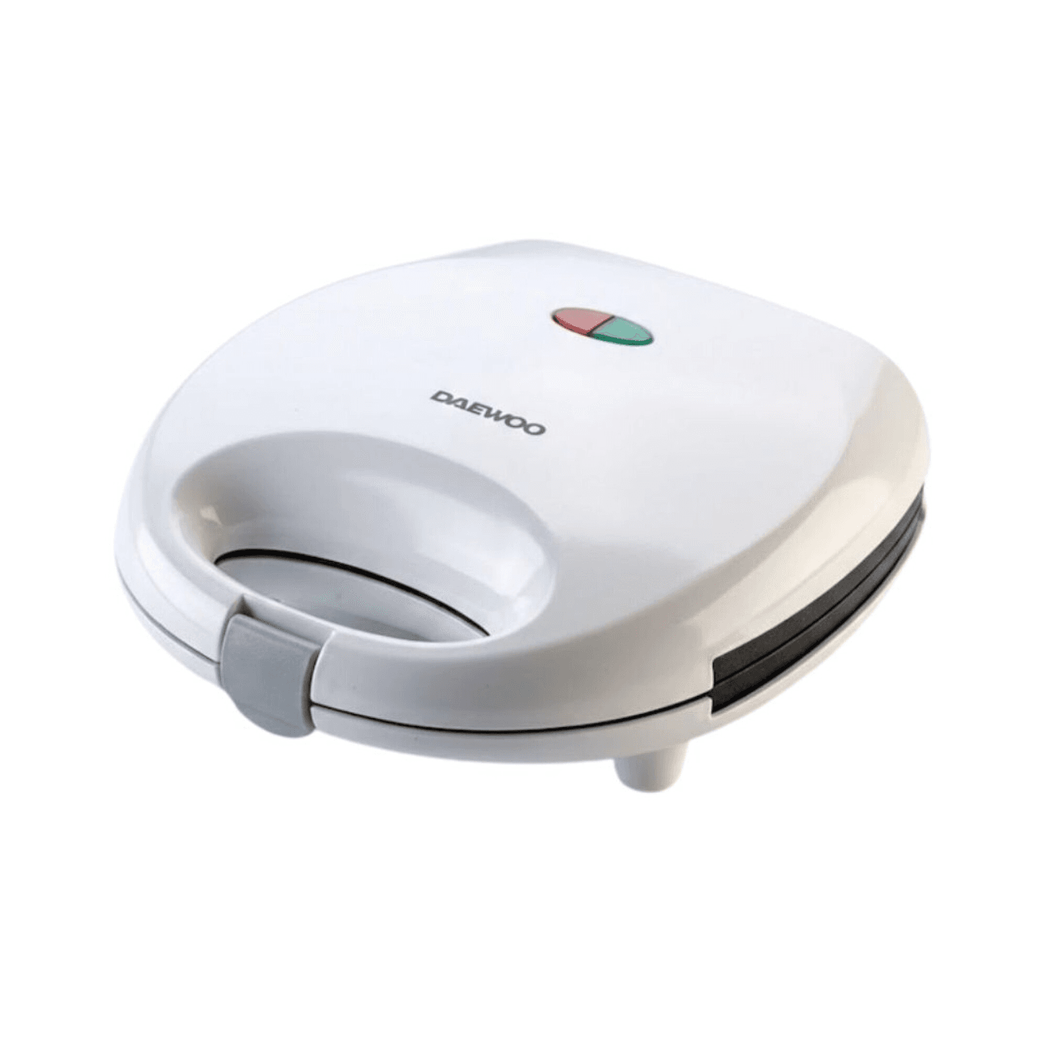 Sandwichera eléctrica Daewoo SM8416 blanca cerrada
