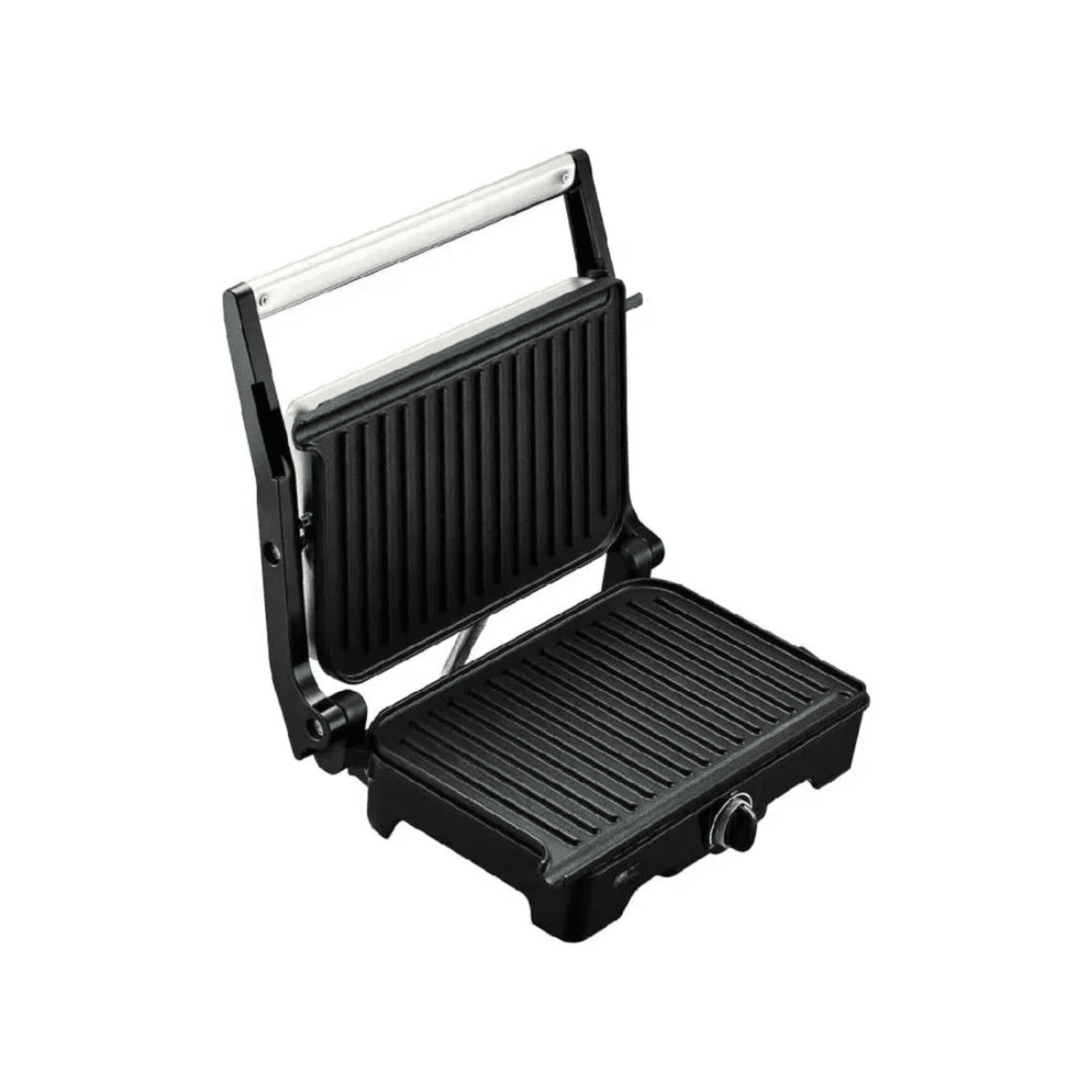 Parrilla Arno SW332DB1 abierta con las dos placas