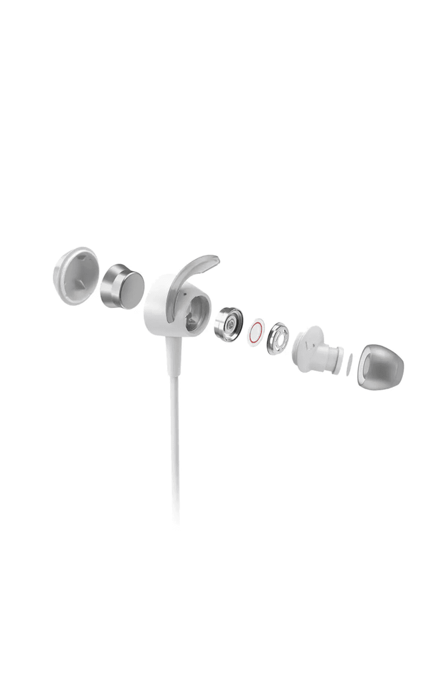 Vista despiezada de los auriculares Philips TAE4205WT/00