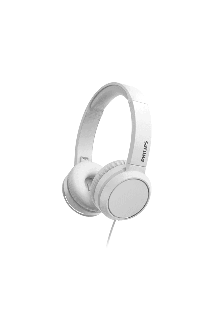 Auriculares on ear Philips TAH4105/00 blancos