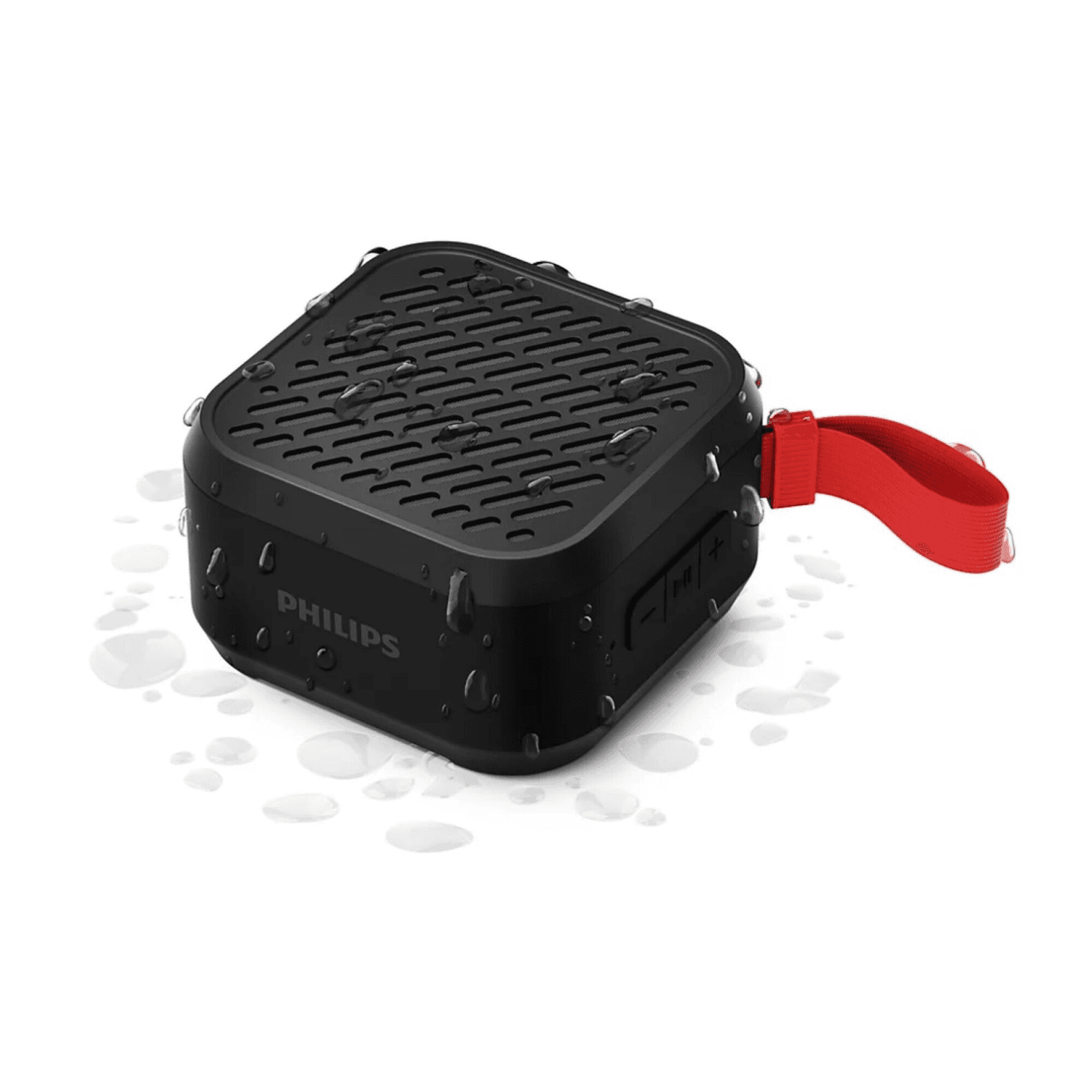 Parlante Philips TAS1000B/00 con salpicaduras de agua