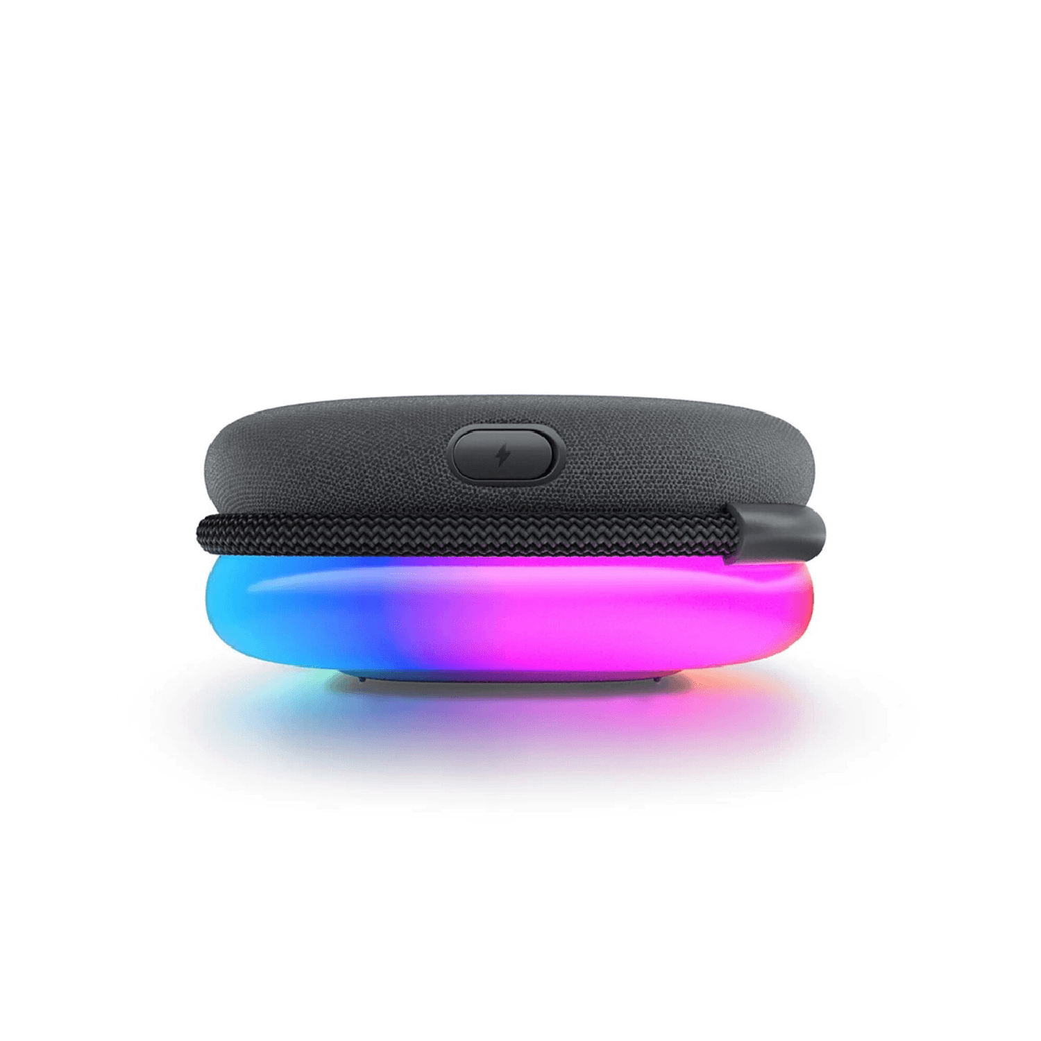 Parlante Philips TAS2307BK/97 con luces de colores de costado