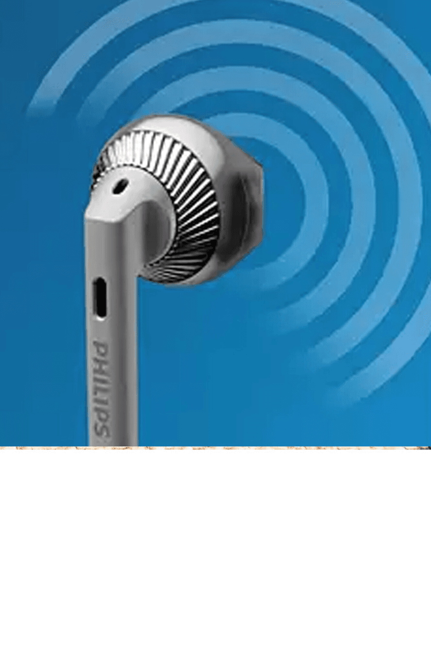 Auricular Philips TAUE100BK/00 en imagen de sonido