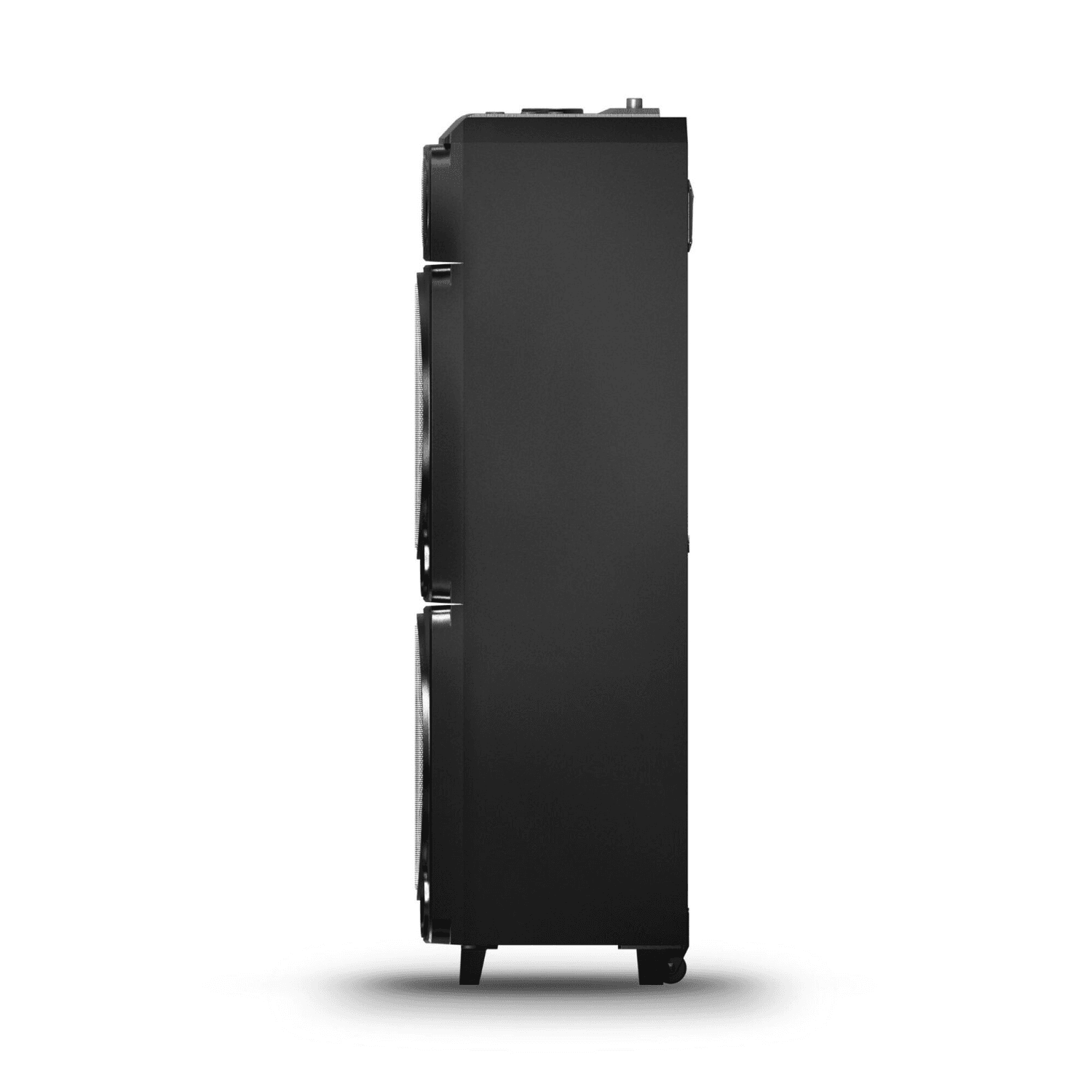 Lateral de la torre Philips TAX5509/77 con ruedas