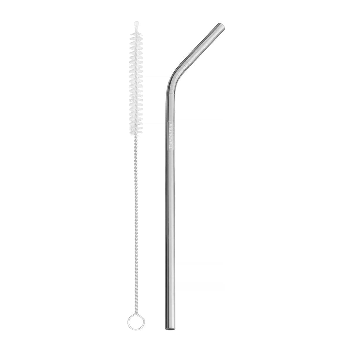 Set de sorbete de acero inoxidable y cepillo
