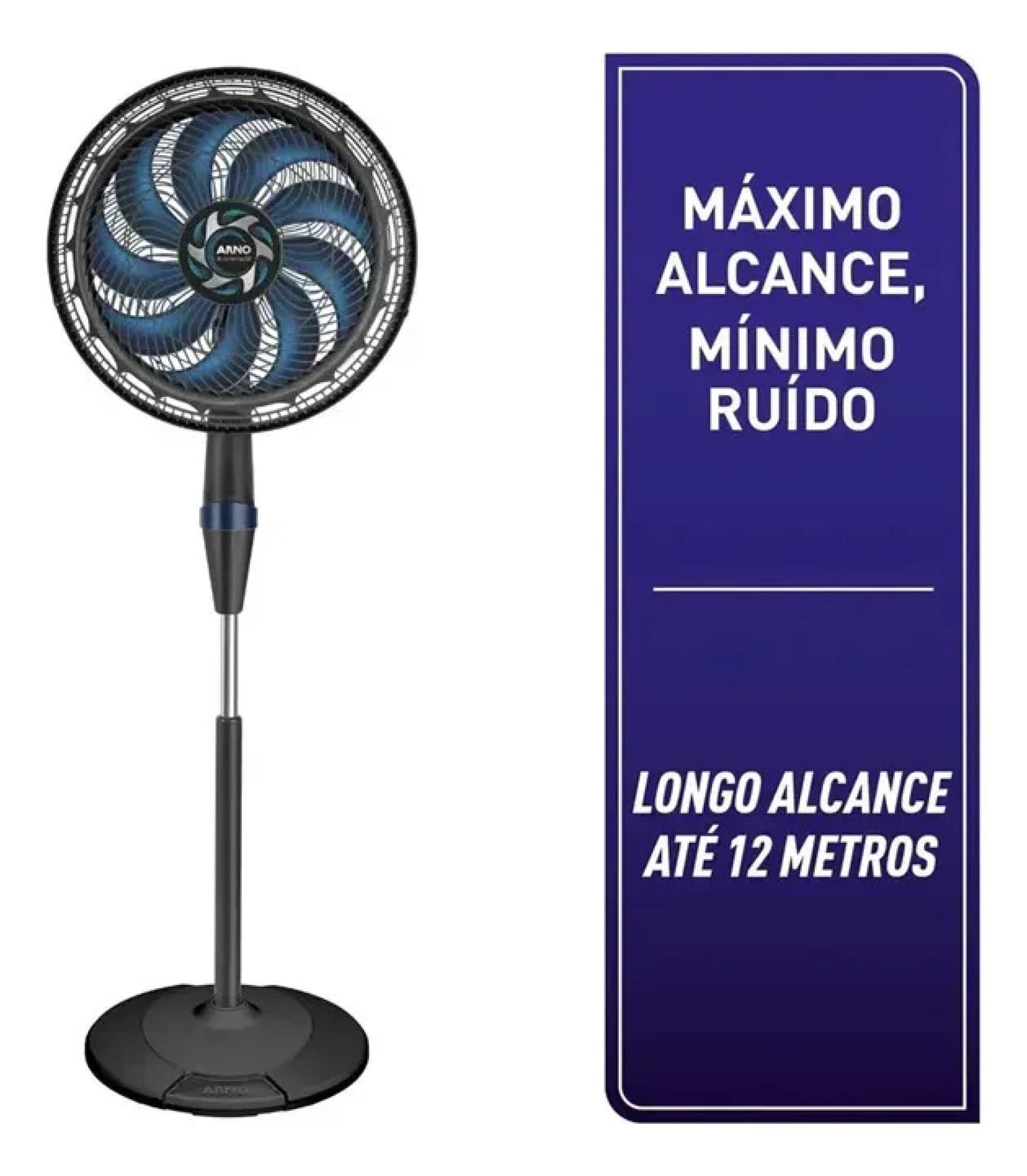 Arno VE9C ventilador de pie con alcance de hasta 12 metros