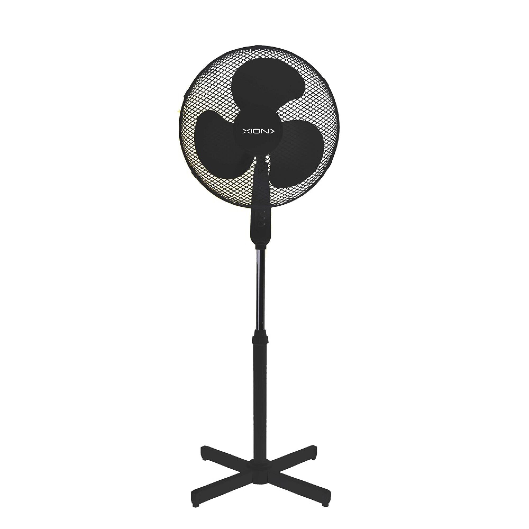 Ventilador de pie 40 cm oscilante, altura regulable hasta 1,70 m - XION XI-V165