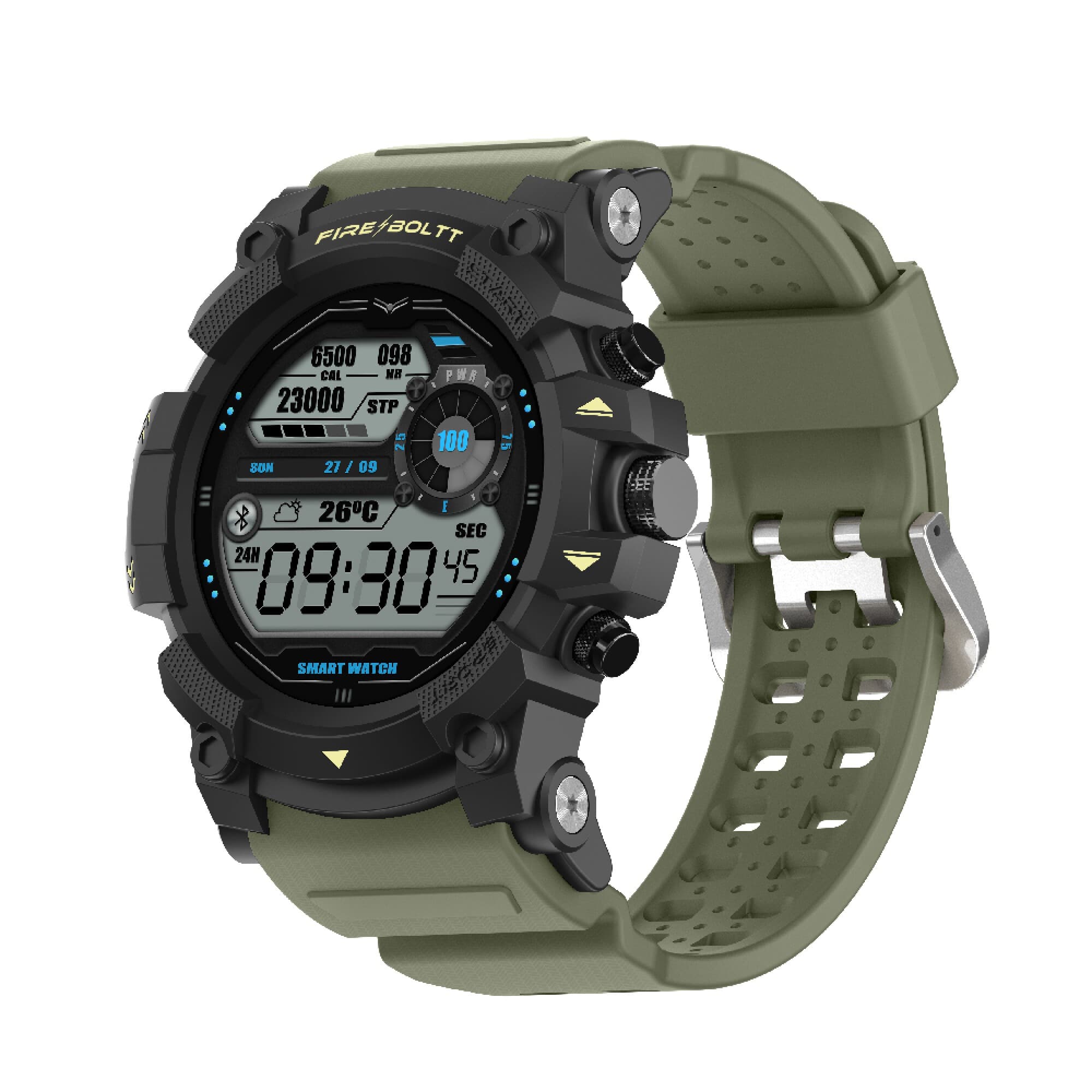 Smartwatch XION X-WATCH100 con malla verde