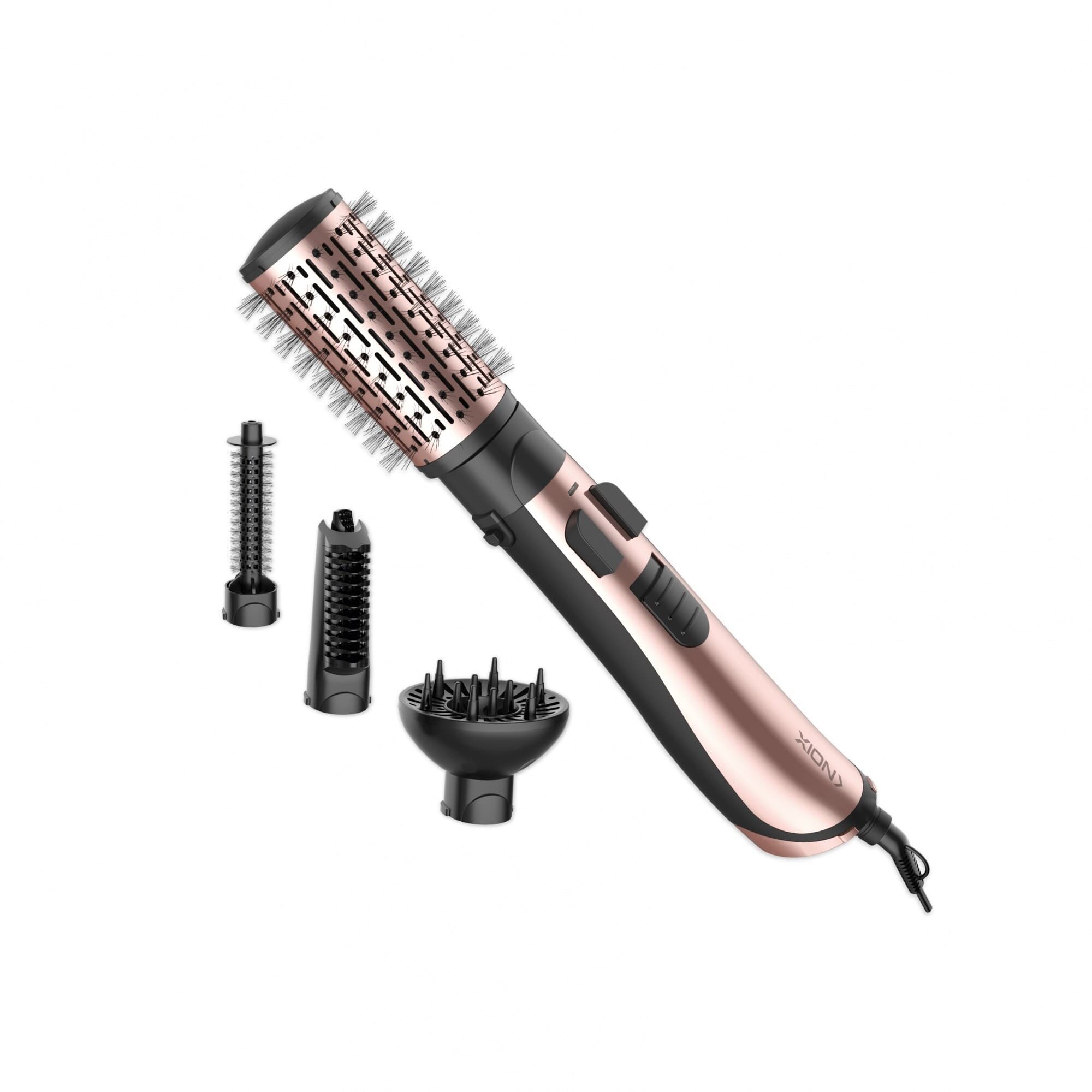 Cepillo secador rotativo XION XI-BEAUTY con cepillos y difusor