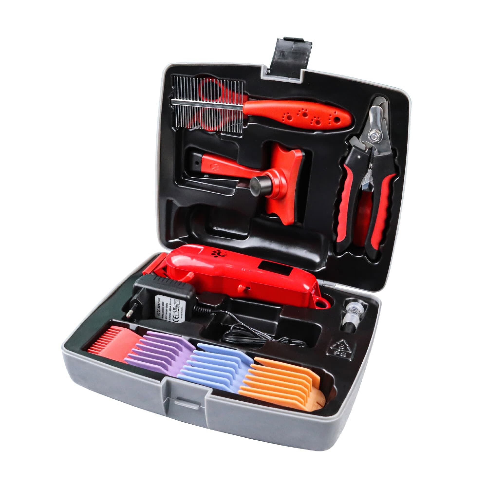 Kit de corte para mascotas XION XI-HAIRPETKIT en su estuche