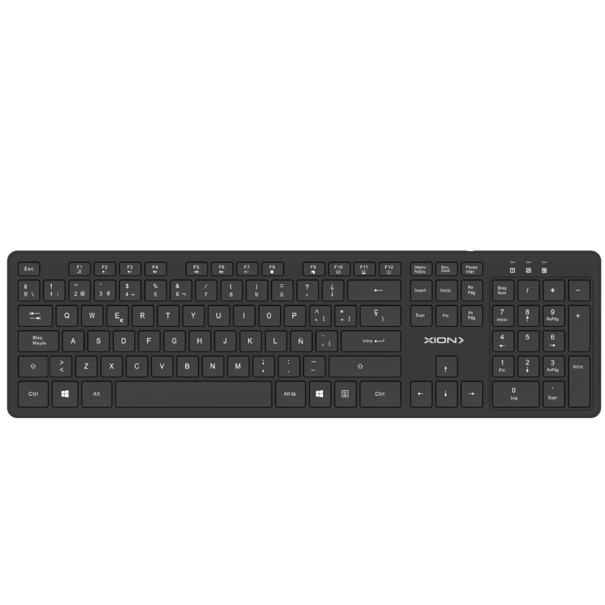 Teclado inalámbrico XION XI-KBCOMBOW2 en español