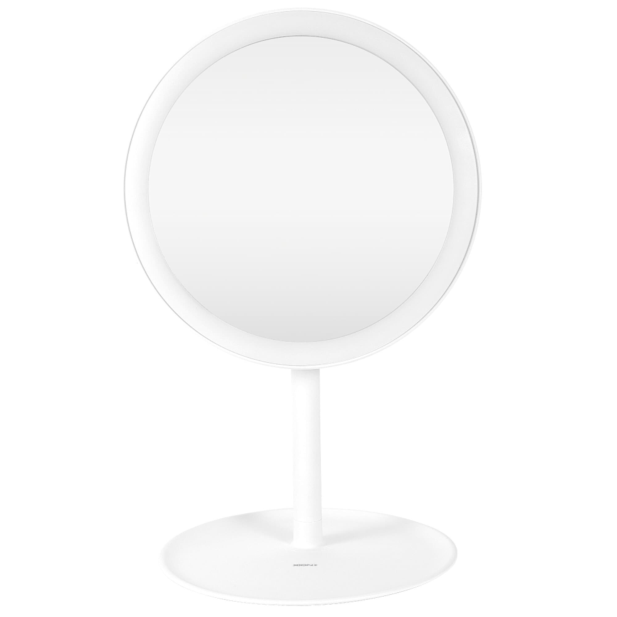 Espejo de maquillaje LED XION XI-MAKEUP3 blanco con base redonda