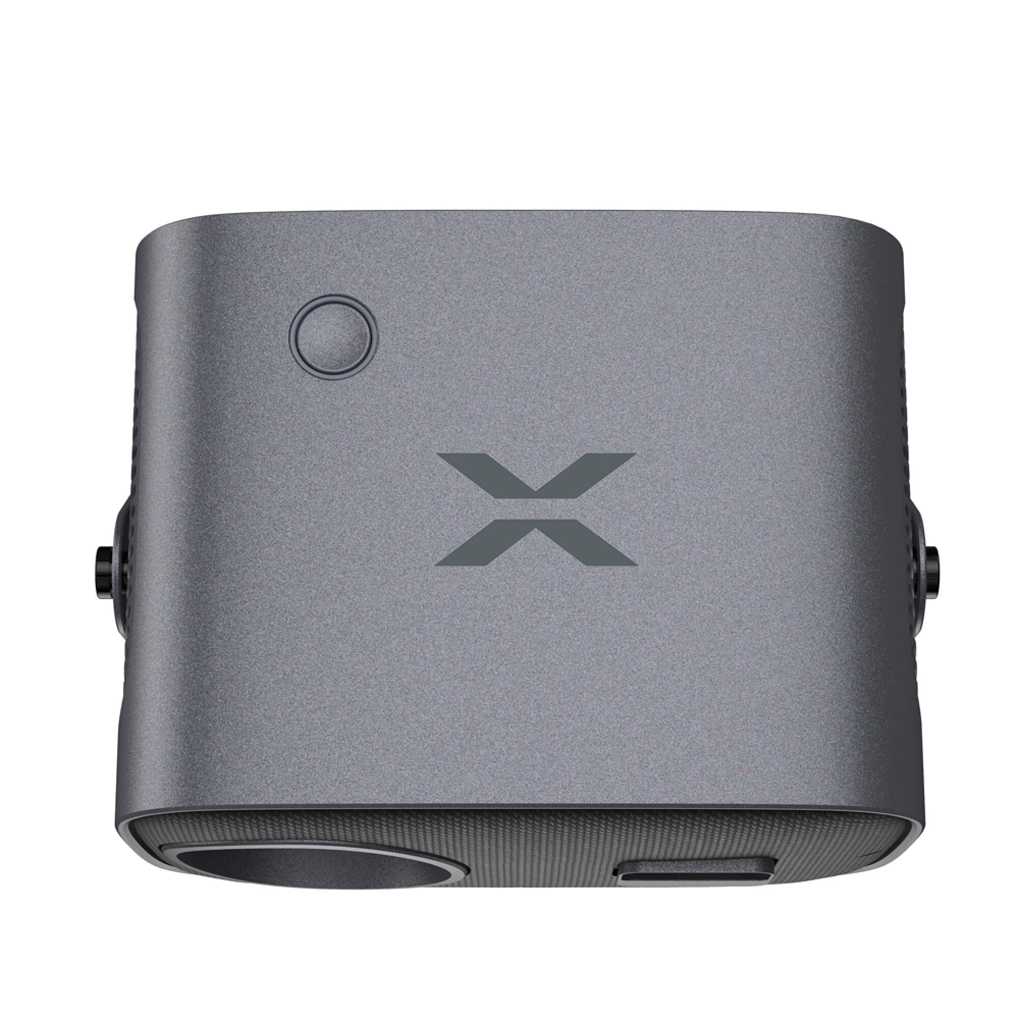 Vista superior del proyector XION XI-PROY6 con el logo X