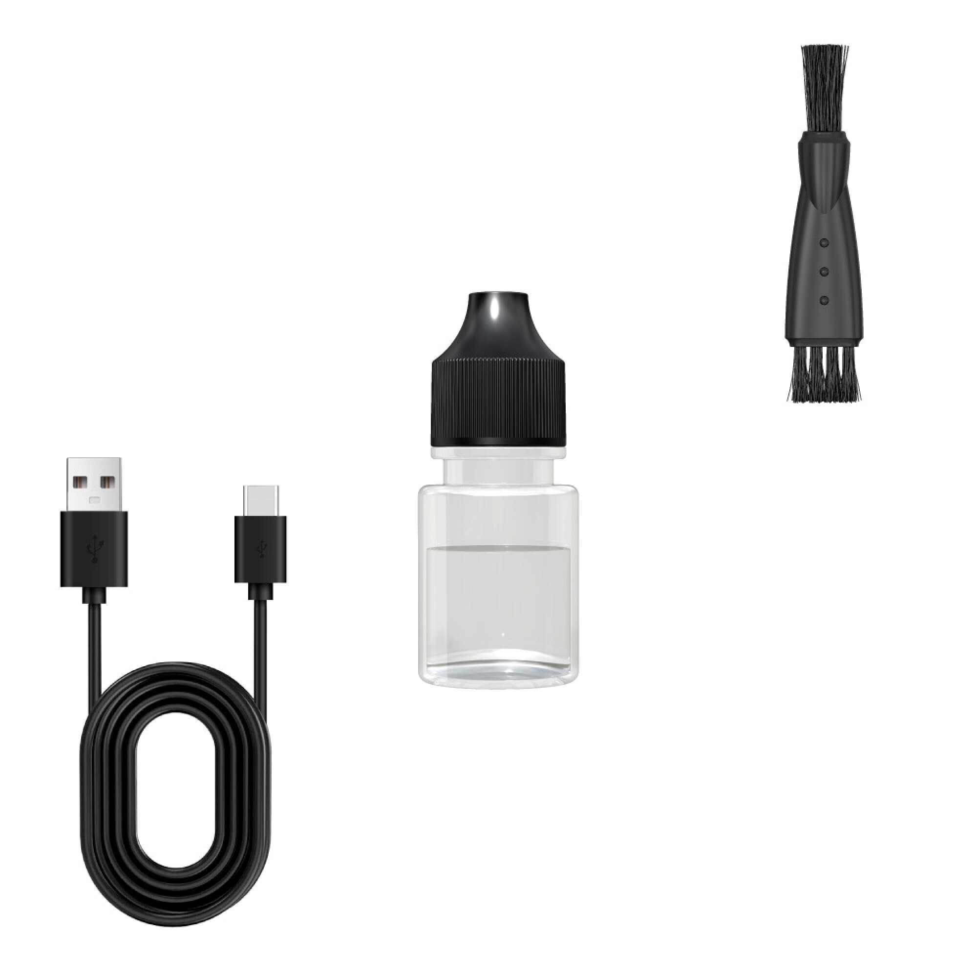 Cable USB tipo C, aceite y cepillo de la XION XI-SALON1
