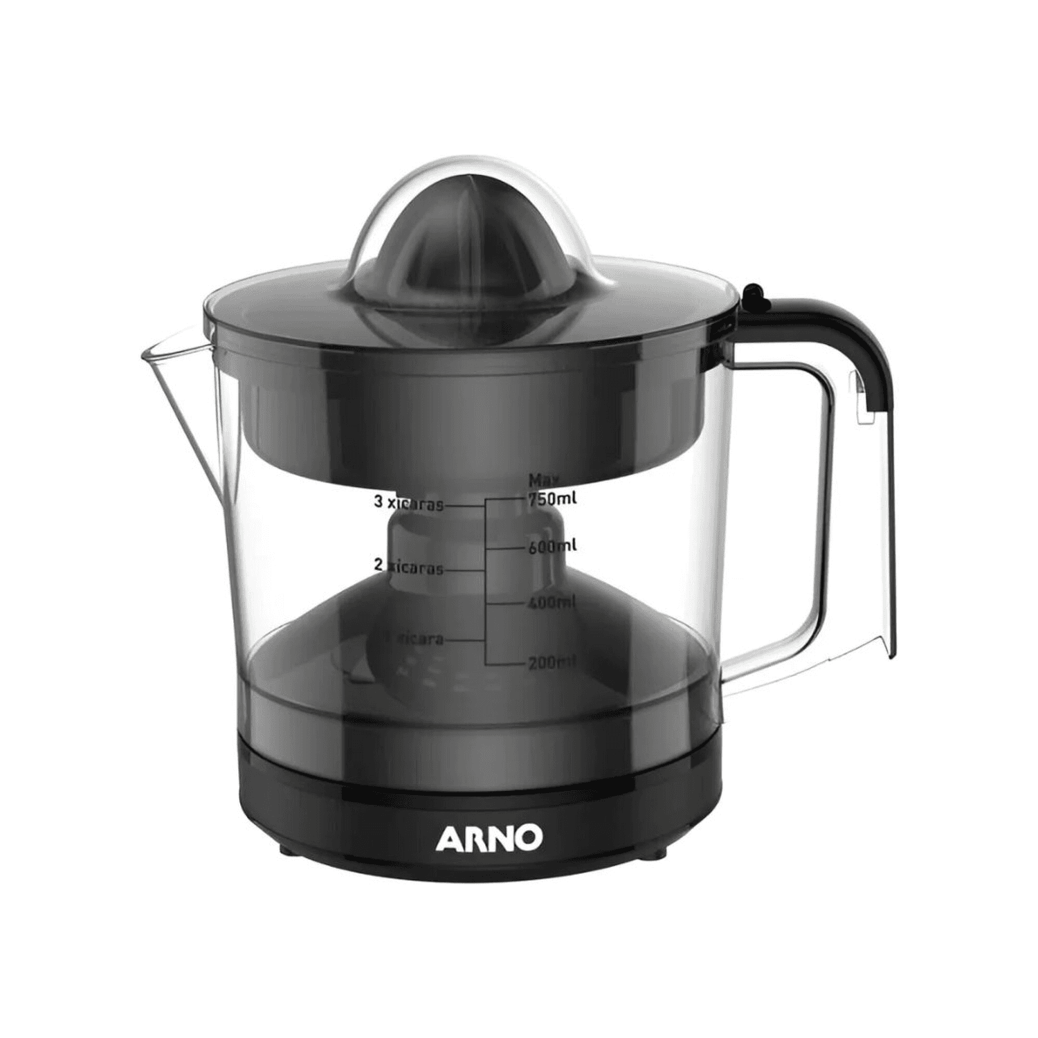 Exprimidor automático Arno Citrus Press ZP2028B2 negro con jarra transparente